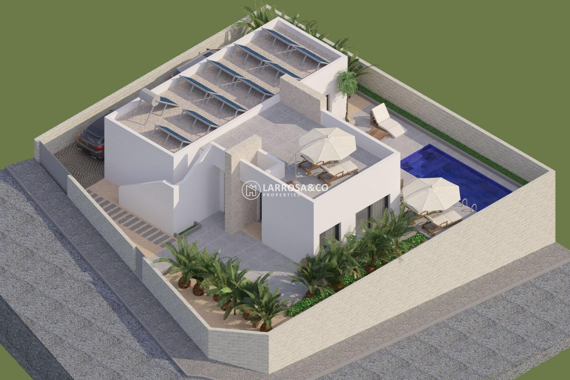 New build - Detached House/Villa - Benijofar - Pueblo