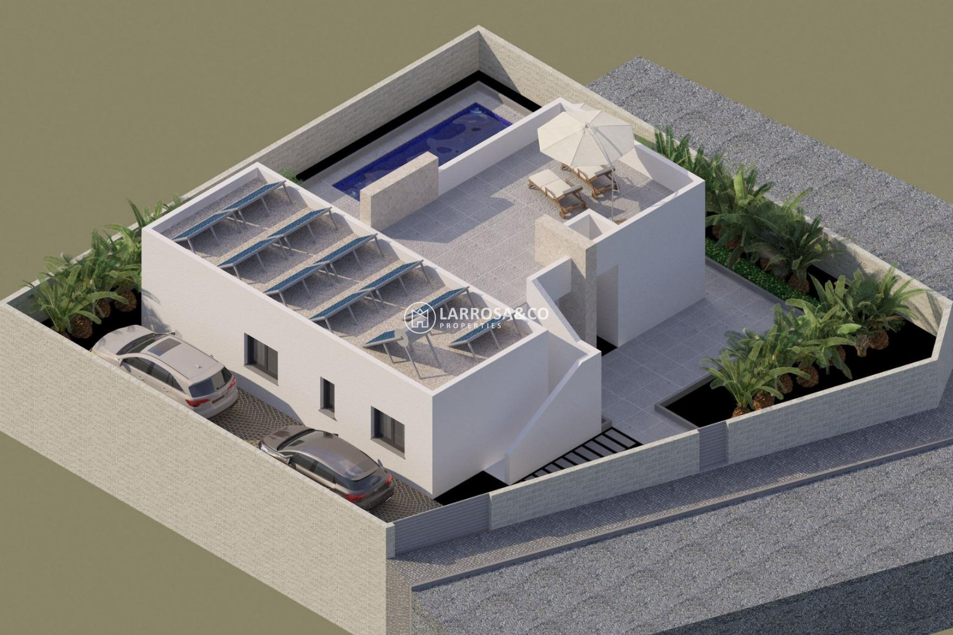 New build - Detached House/Villa - Benijofar - Pueblo
