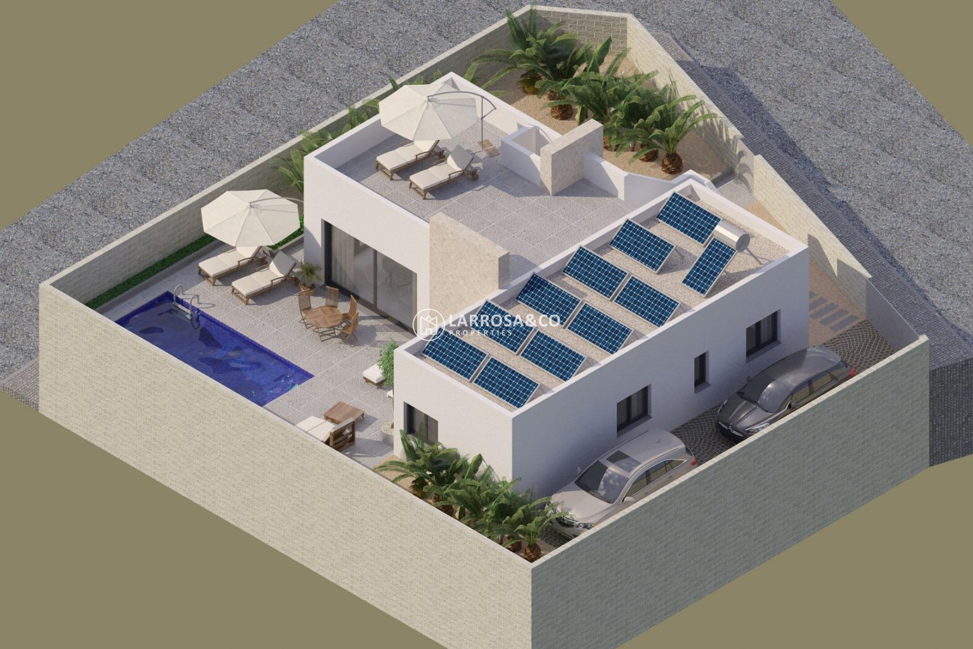 New build - Detached House/Villa - Benijofar - Pueblo