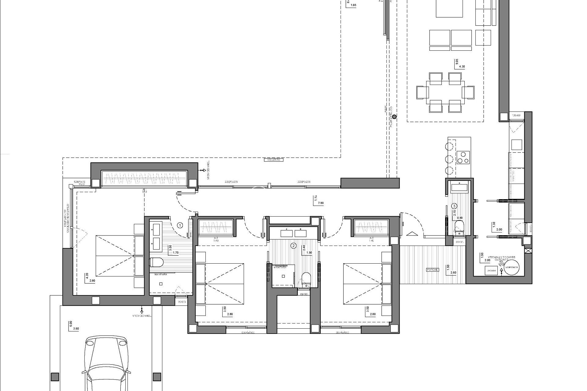 New build - Detached House/Villa - Benitachell - Cumbre del sol