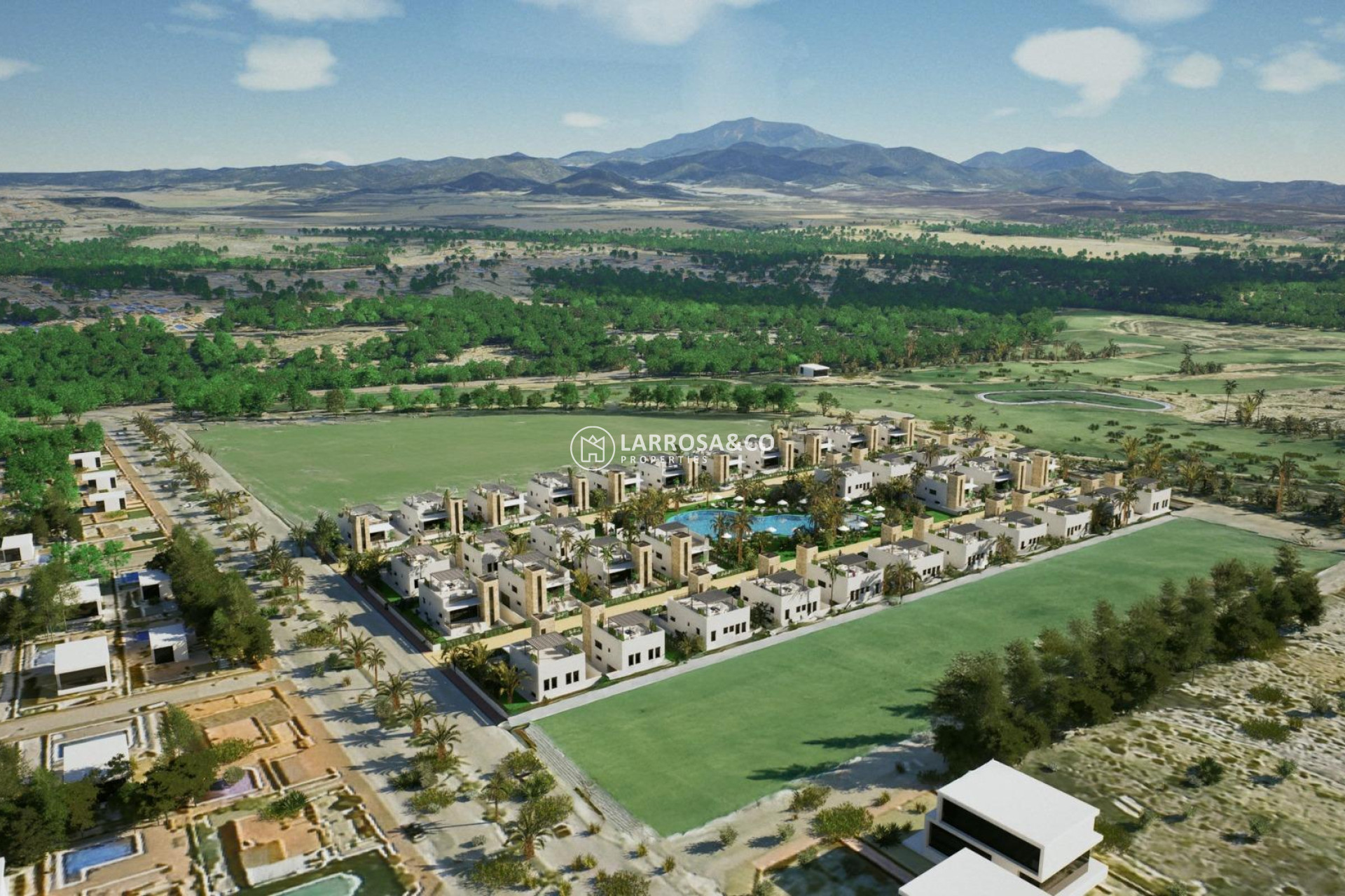 New build - Detached House/Villa - Mazarron - Camposol Golf