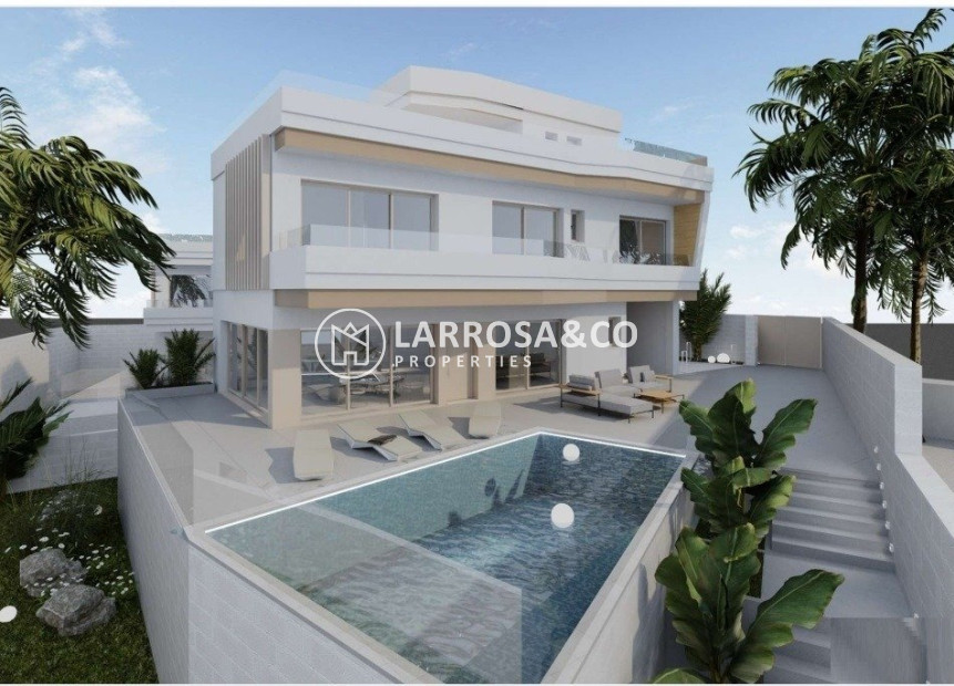 New build - Detached House/Villa - Orihuela costa - Aguamarina