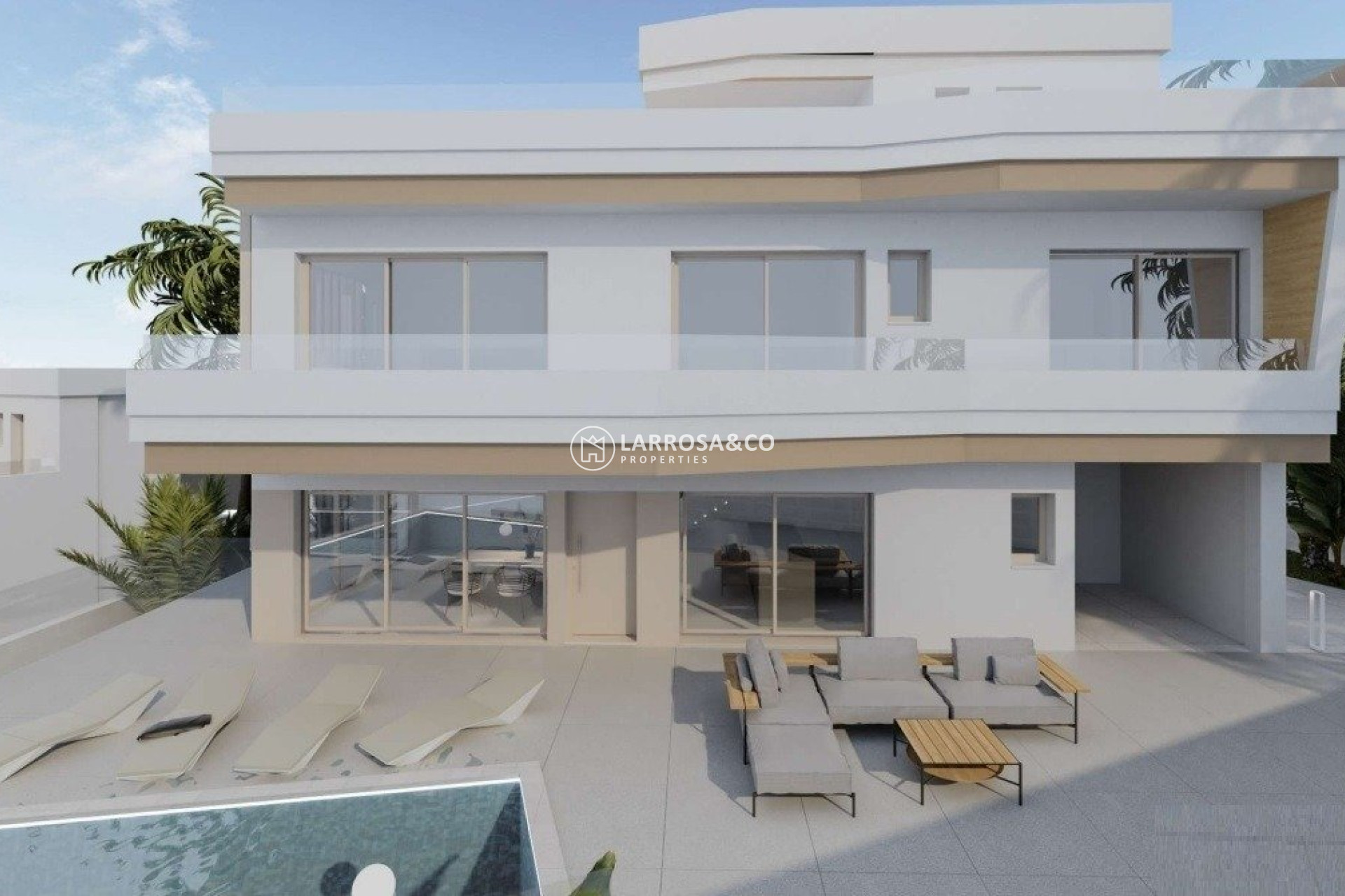 New build - Detached House/Villa - Orihuela costa - Aguamarina