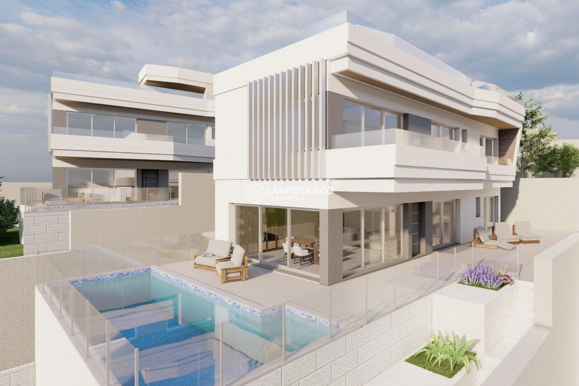 New build - Detached House/Villa - Orihuela costa - Aguamarina