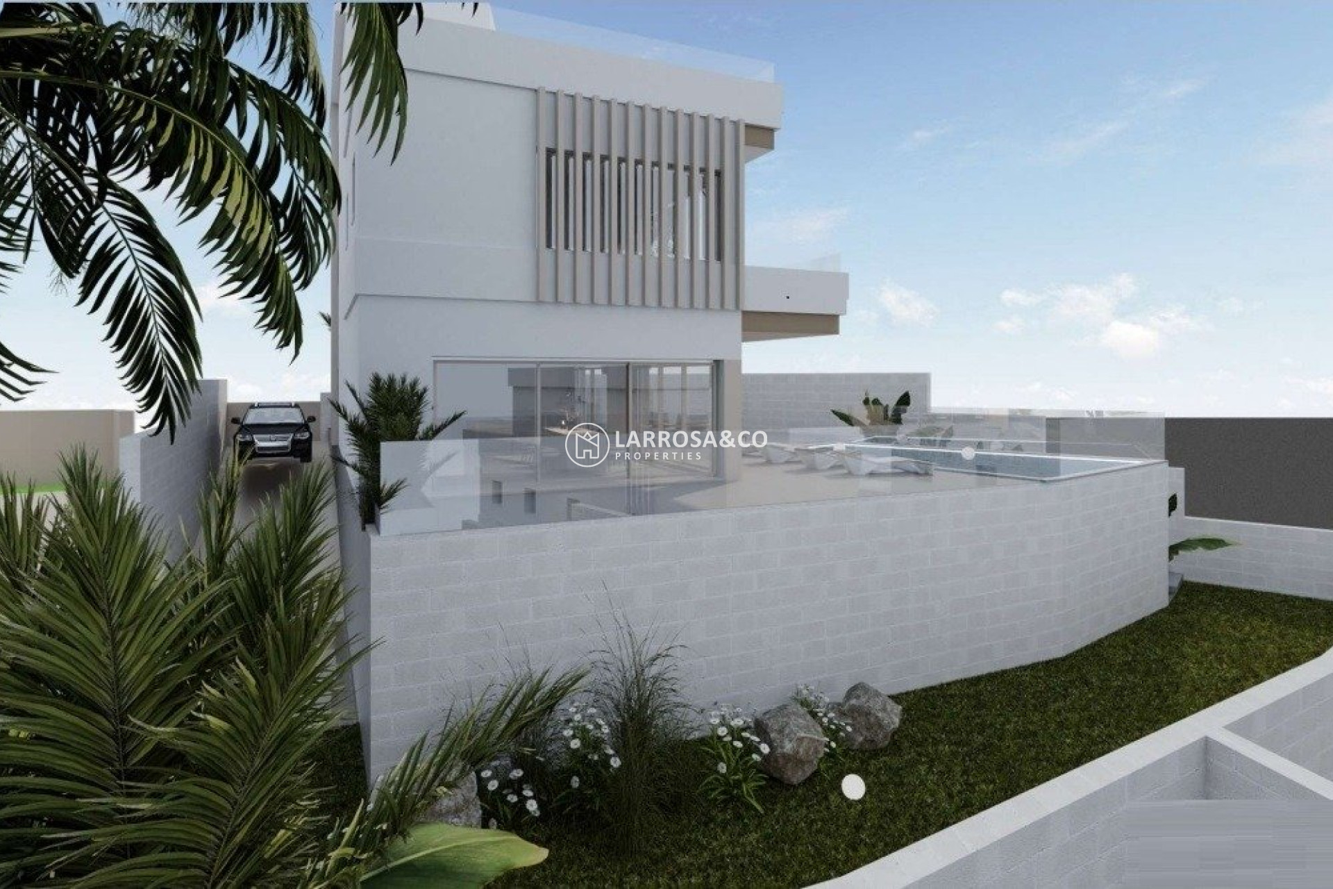 New build - Detached House/Villa - Orihuela costa - Aguamarina