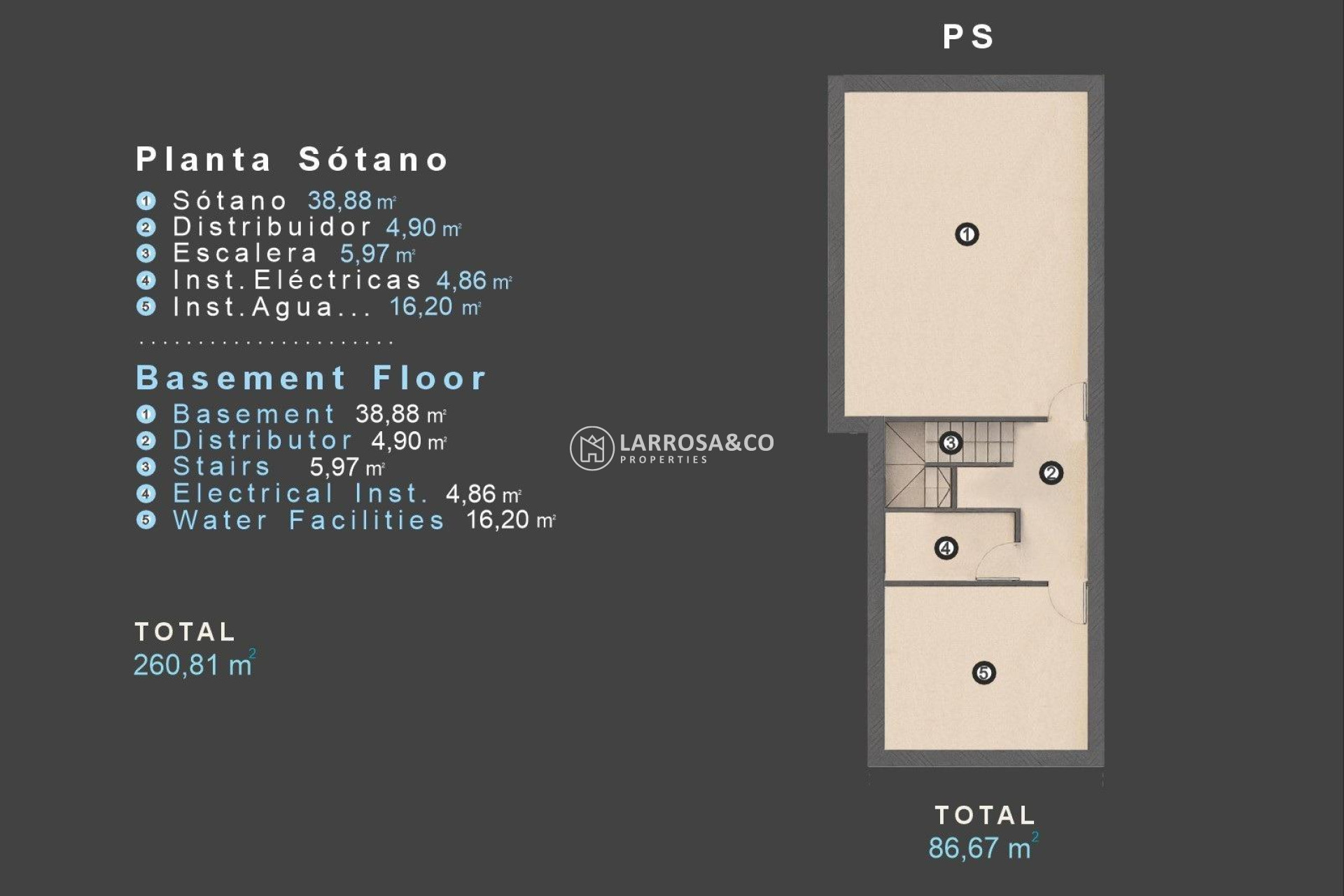 New build - Detached House/Villa - Orihuela costa - Las Filipinas
