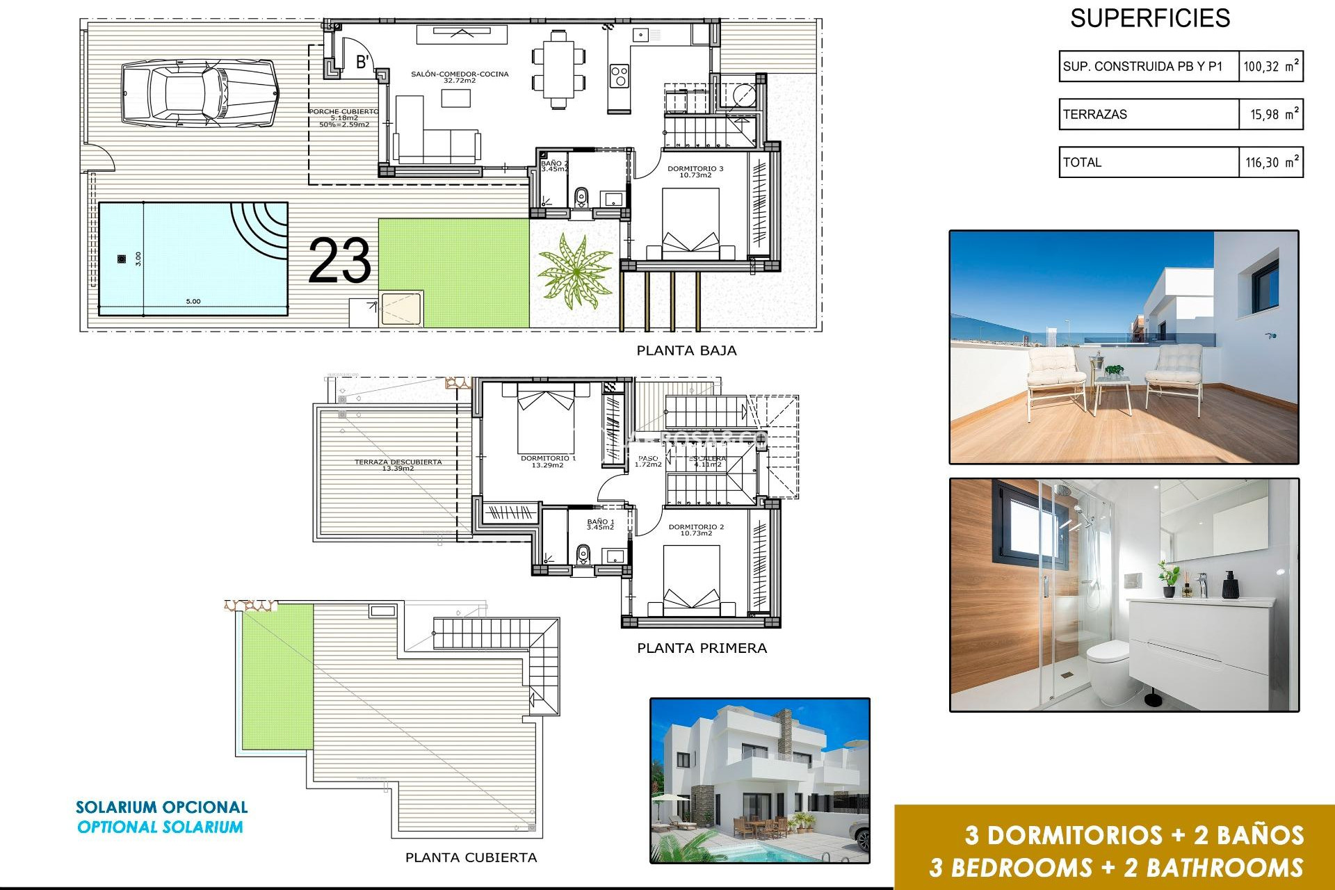 New build - Detached House/Villa - Orihuela - Vistabella Golf