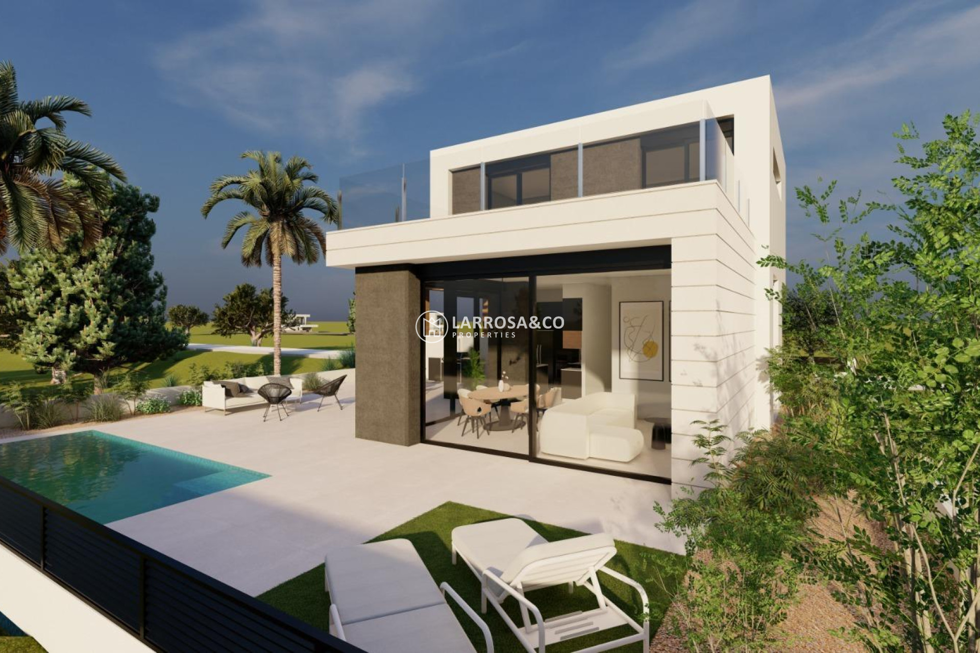 New build - Detached House/Villa - Pilar de la Horadada - Lo Romero Golf