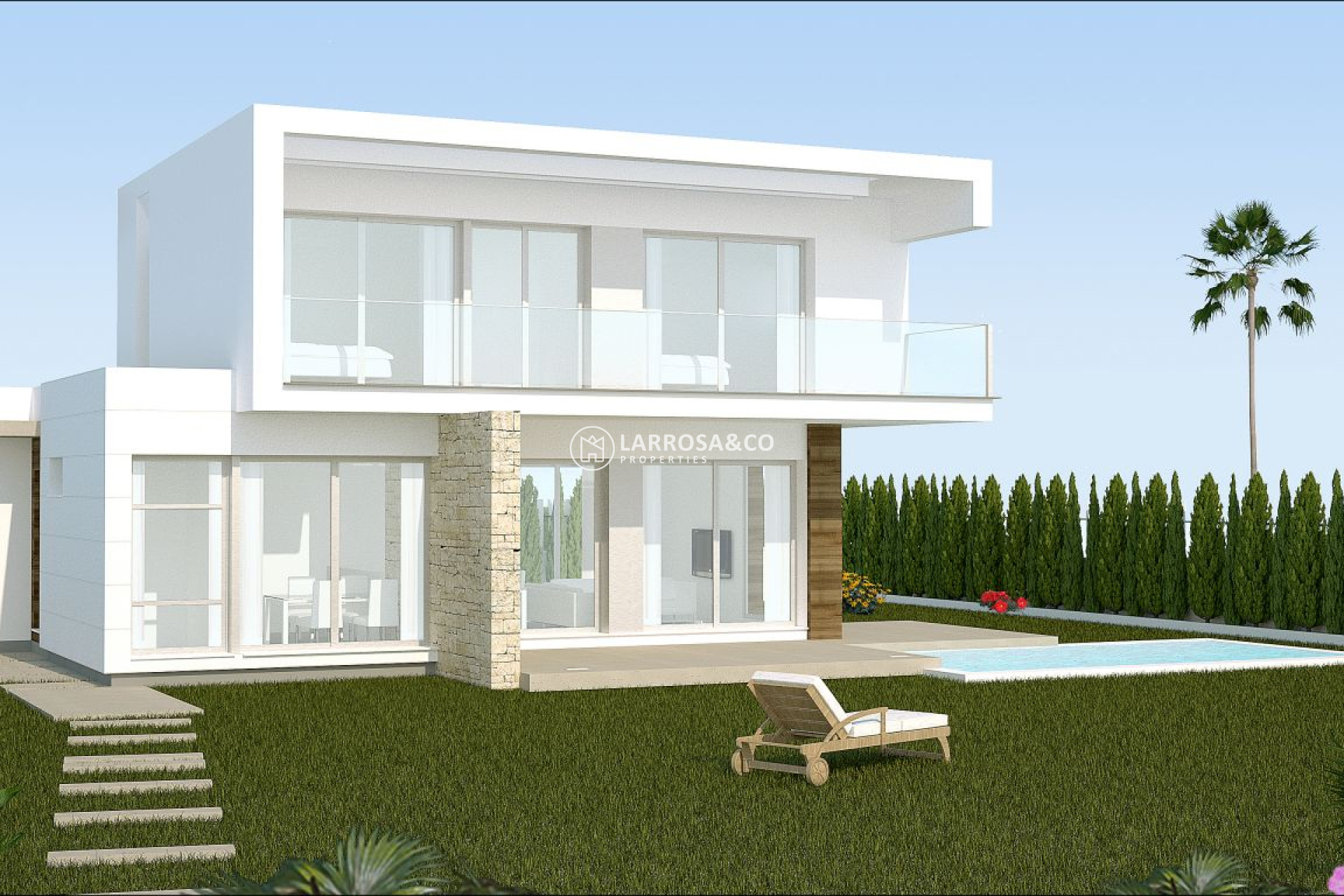 New build - Detached House/Villa - Pilar de la Horadada - Mil Palmeras