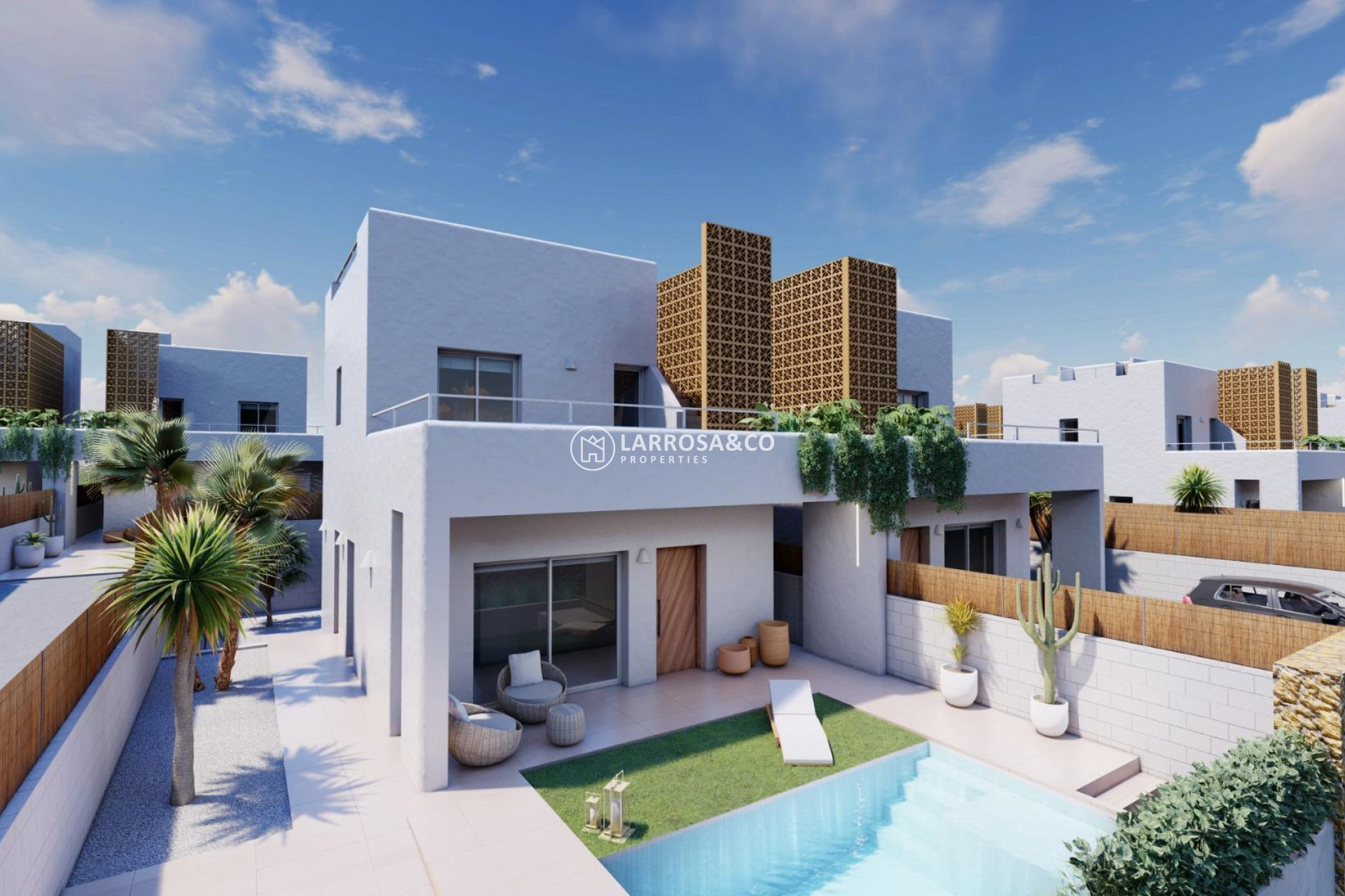 New build - Detached House/Villa - Pilar de la Horadada - Polideportivo