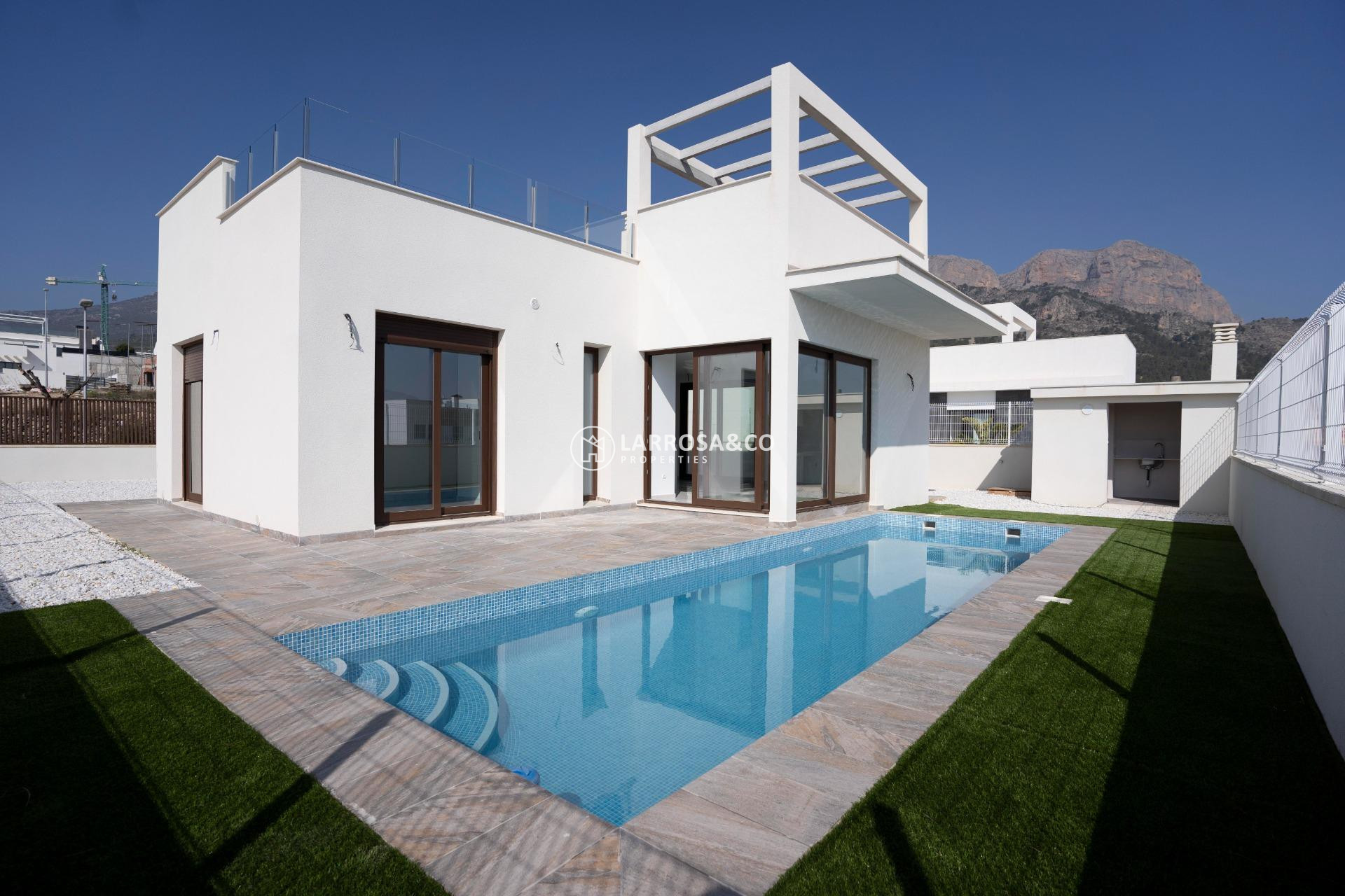 New build - Detached House/Villa - Polop - Alberca