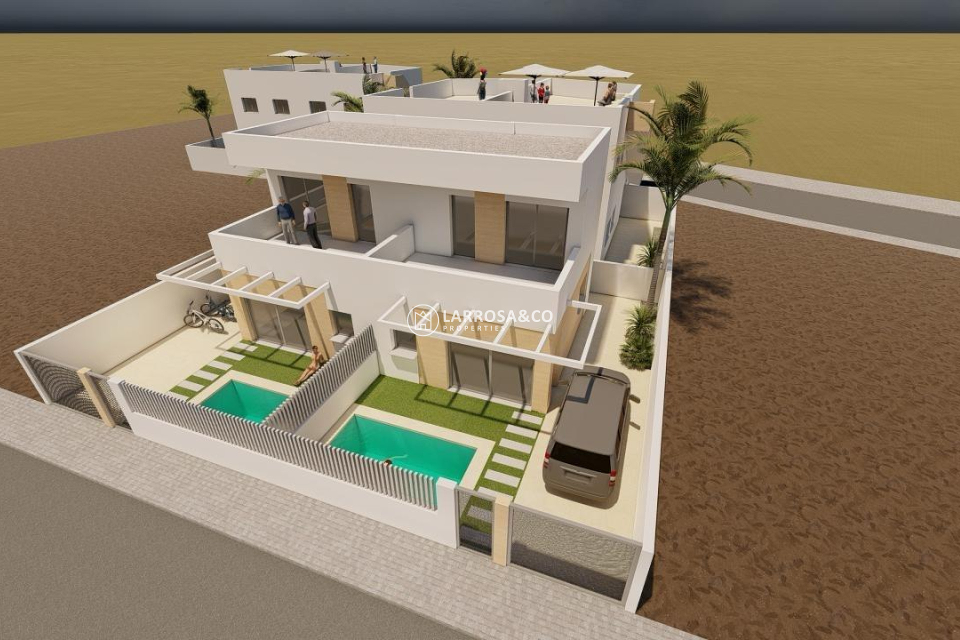 New build - Detached House/Villa - Puerto de Mazarrón - Mar De Plata