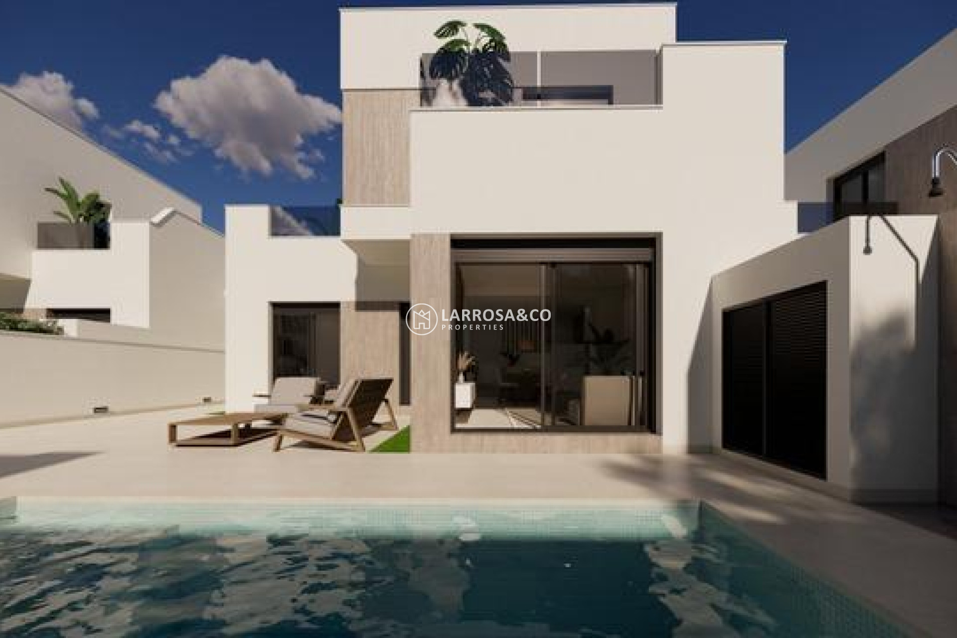 New build - Detached House/Villa - San Fulgencio - Polideportivo