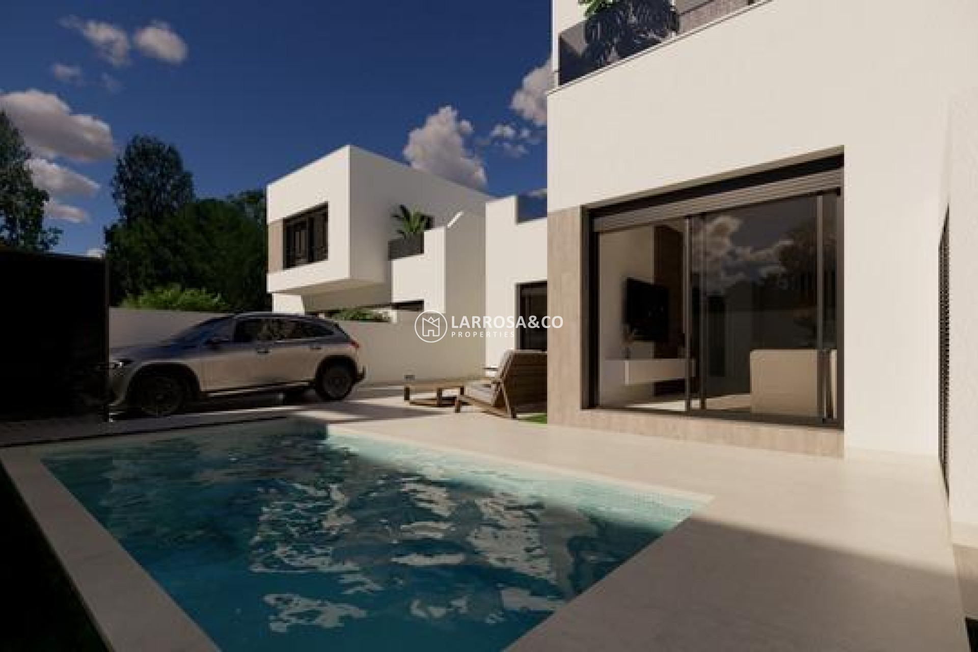 New build - Detached House/Villa - San Fulgencio - Polideportivo