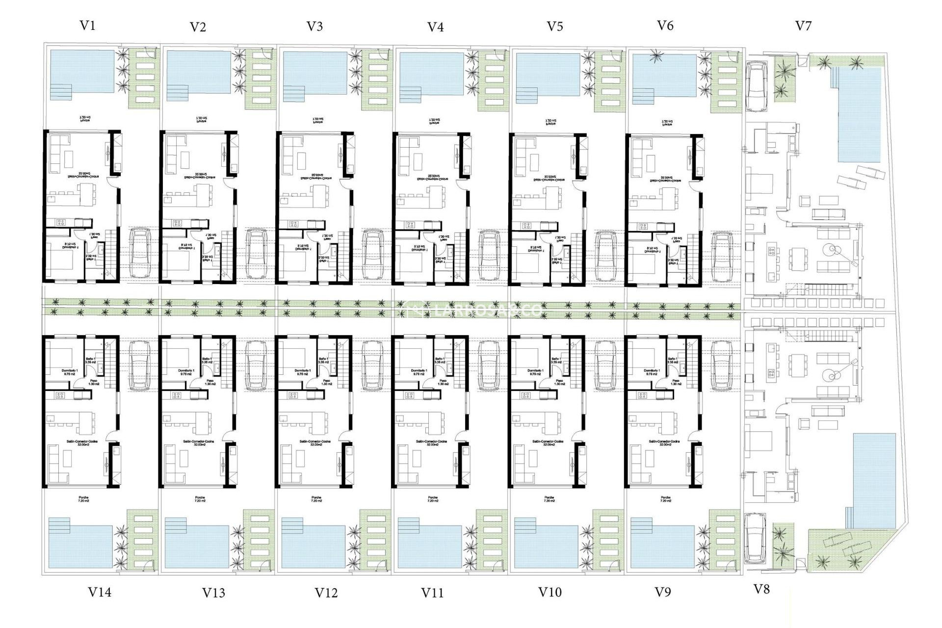 New build - Detached House/Villa - San Javier - Parque de los leones