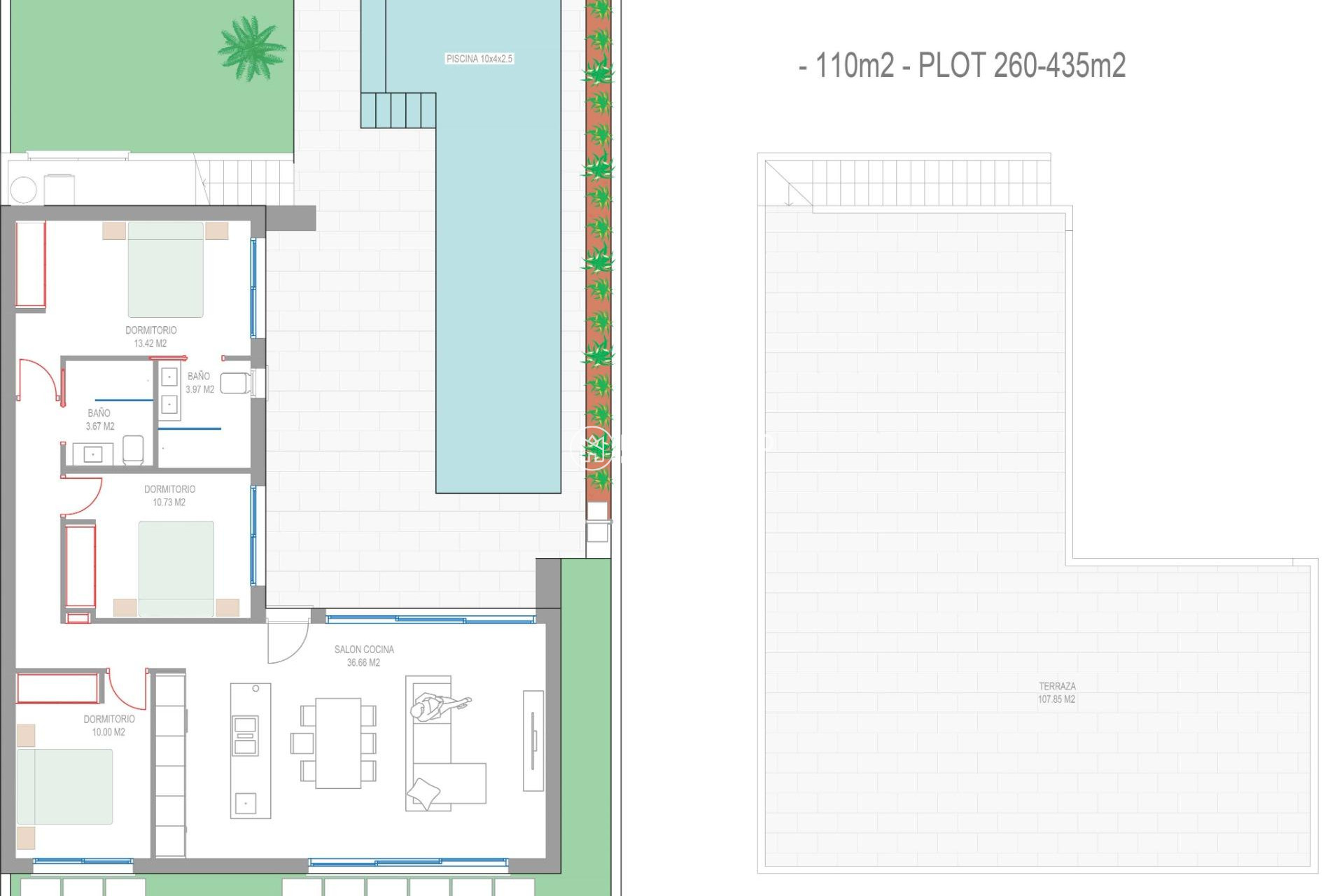 New build - Detached House/Villa - San Javier - Parque del doce
