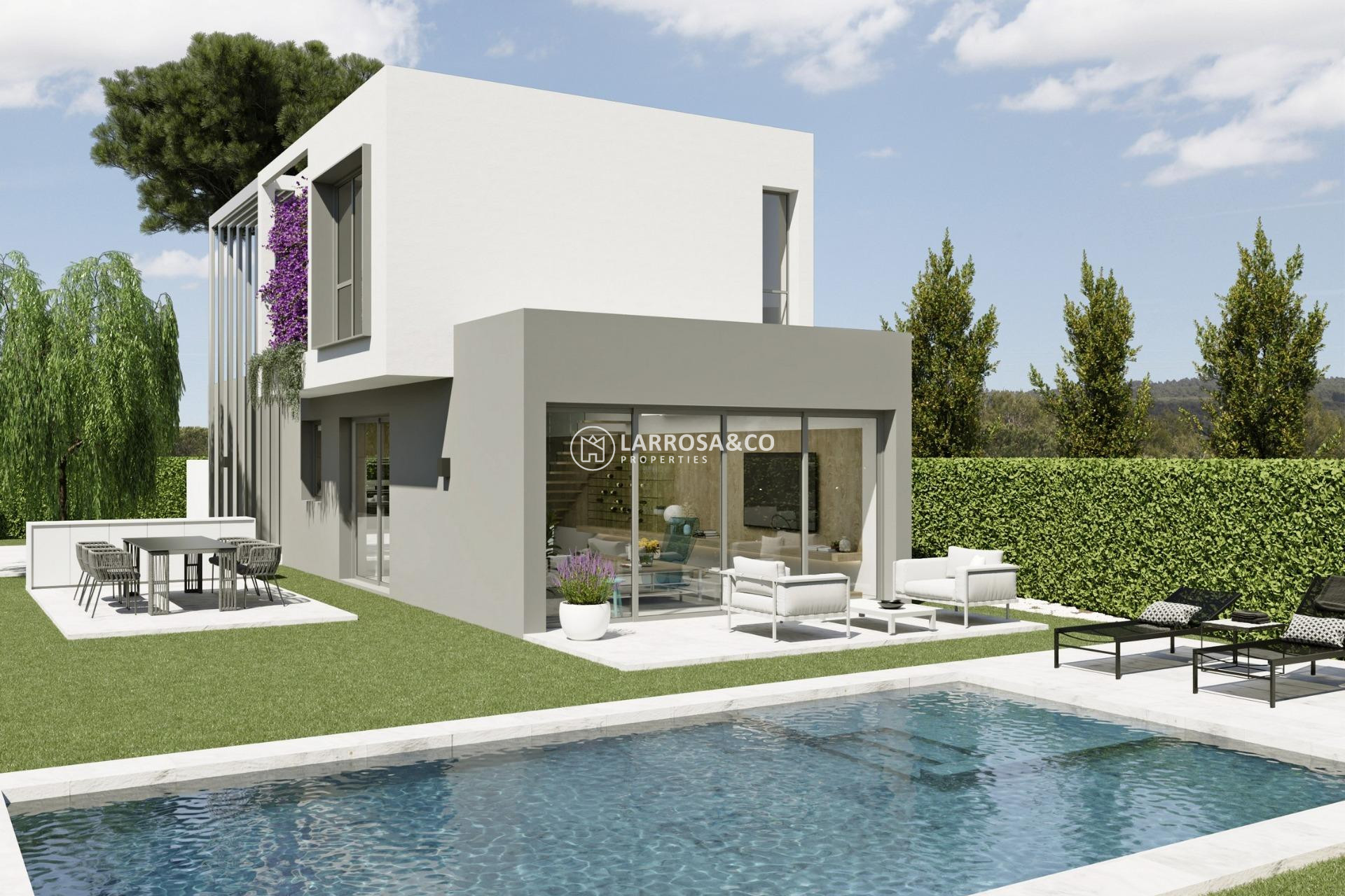 New build - Detached House/Villa - San Juan Alicante - La Font