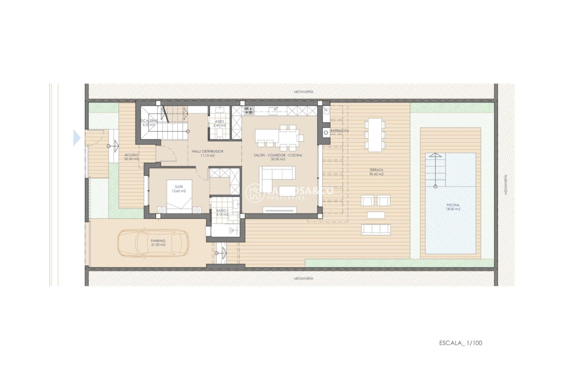 New build - Detached House/Villa - San Juan de los Terreros - Las Mimosas