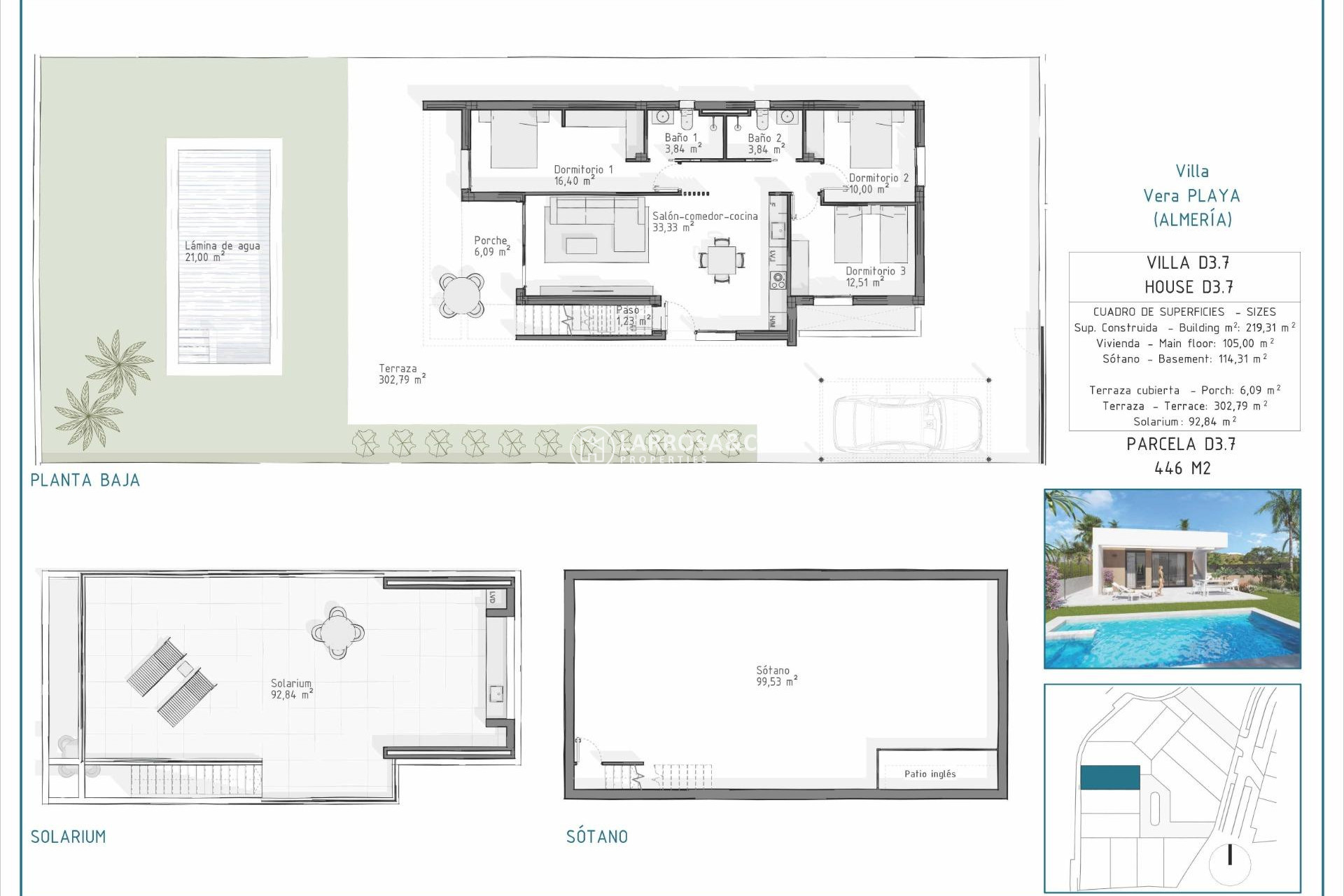 New build - Detached House/Villa - Vera - Pueblo Salinas