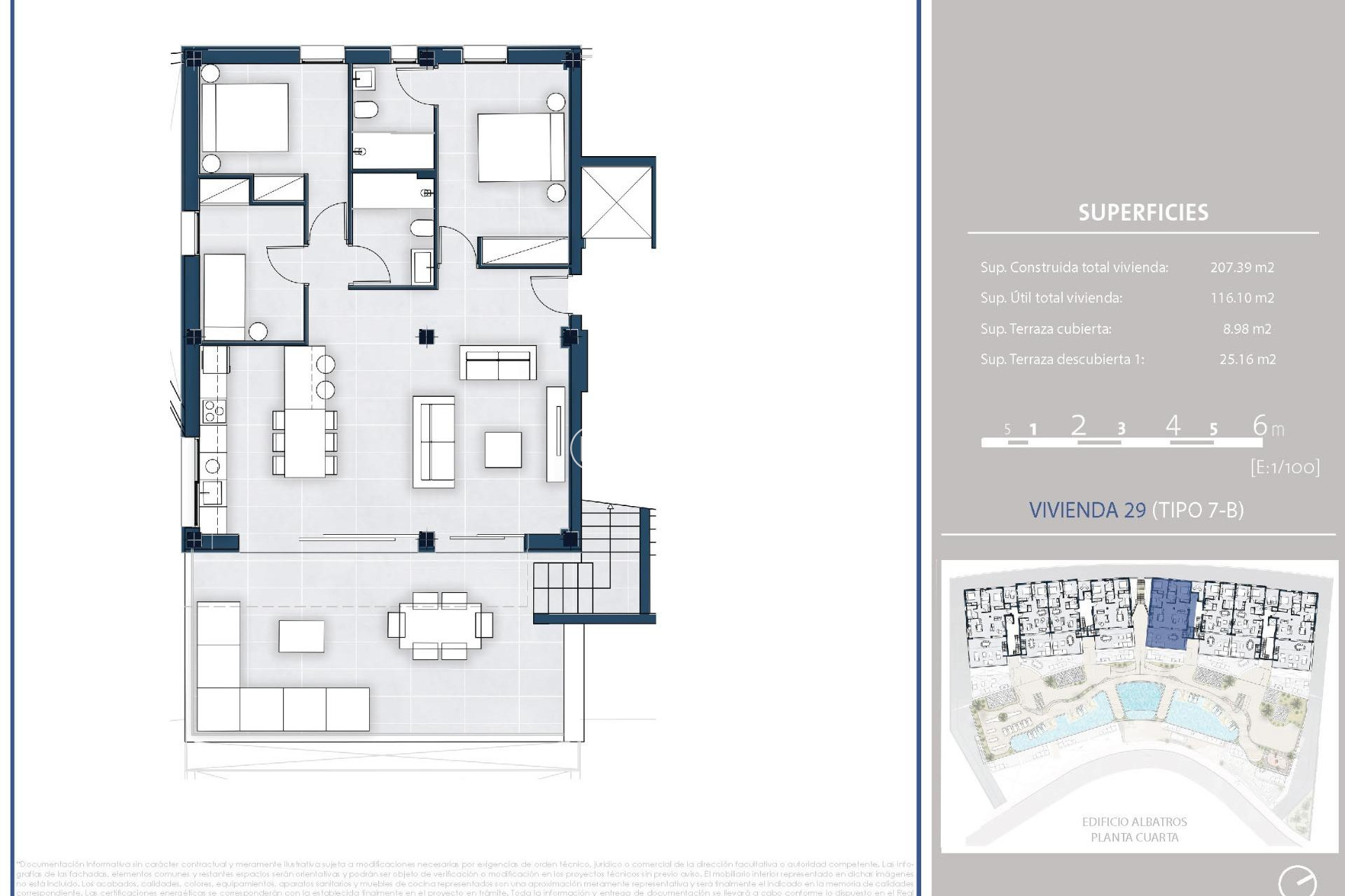 New build - Penthouse  - 3409 - Arenal De Castell