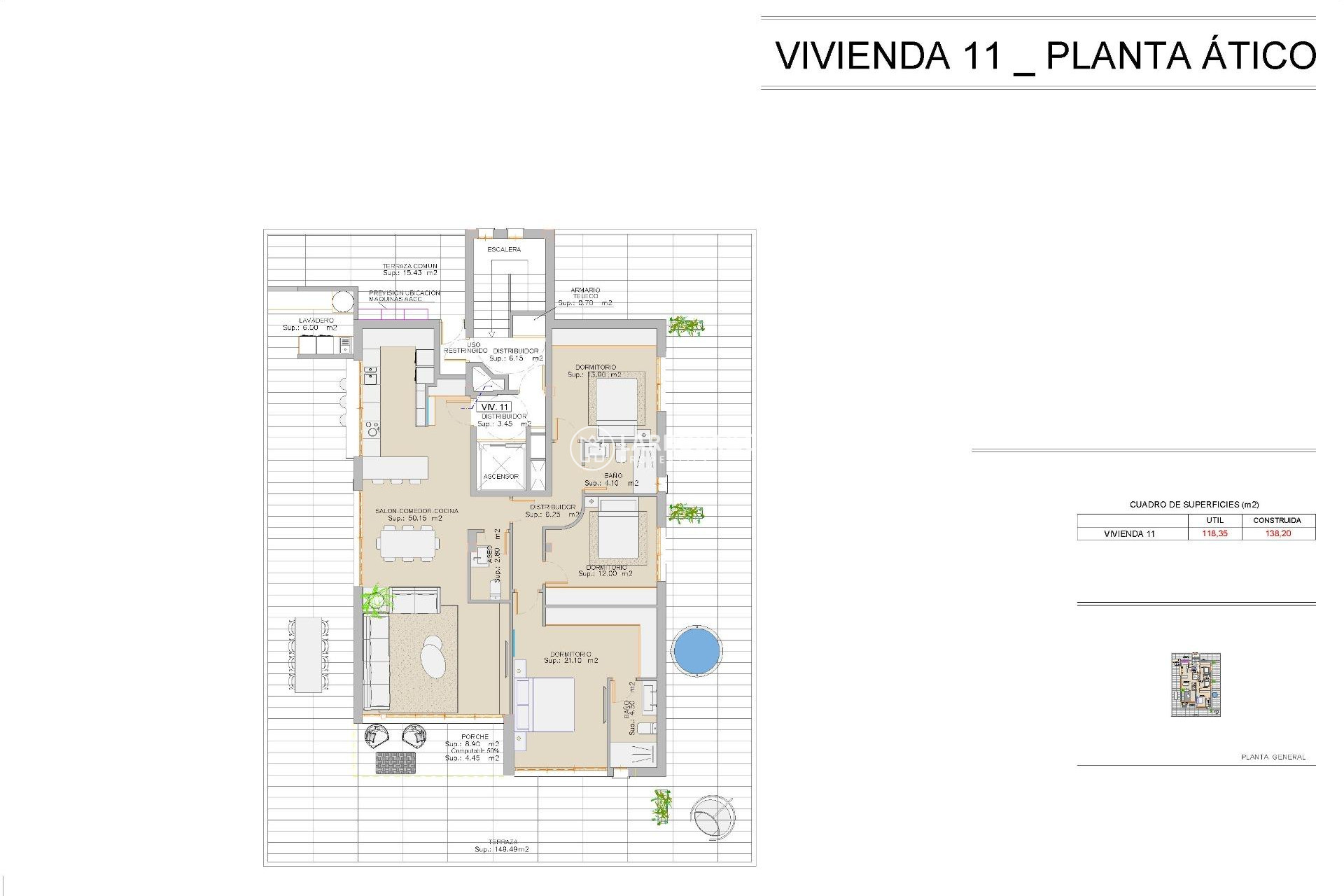 New build - Penthouse  - Águilas - Puerto deportivo Juan Montiel