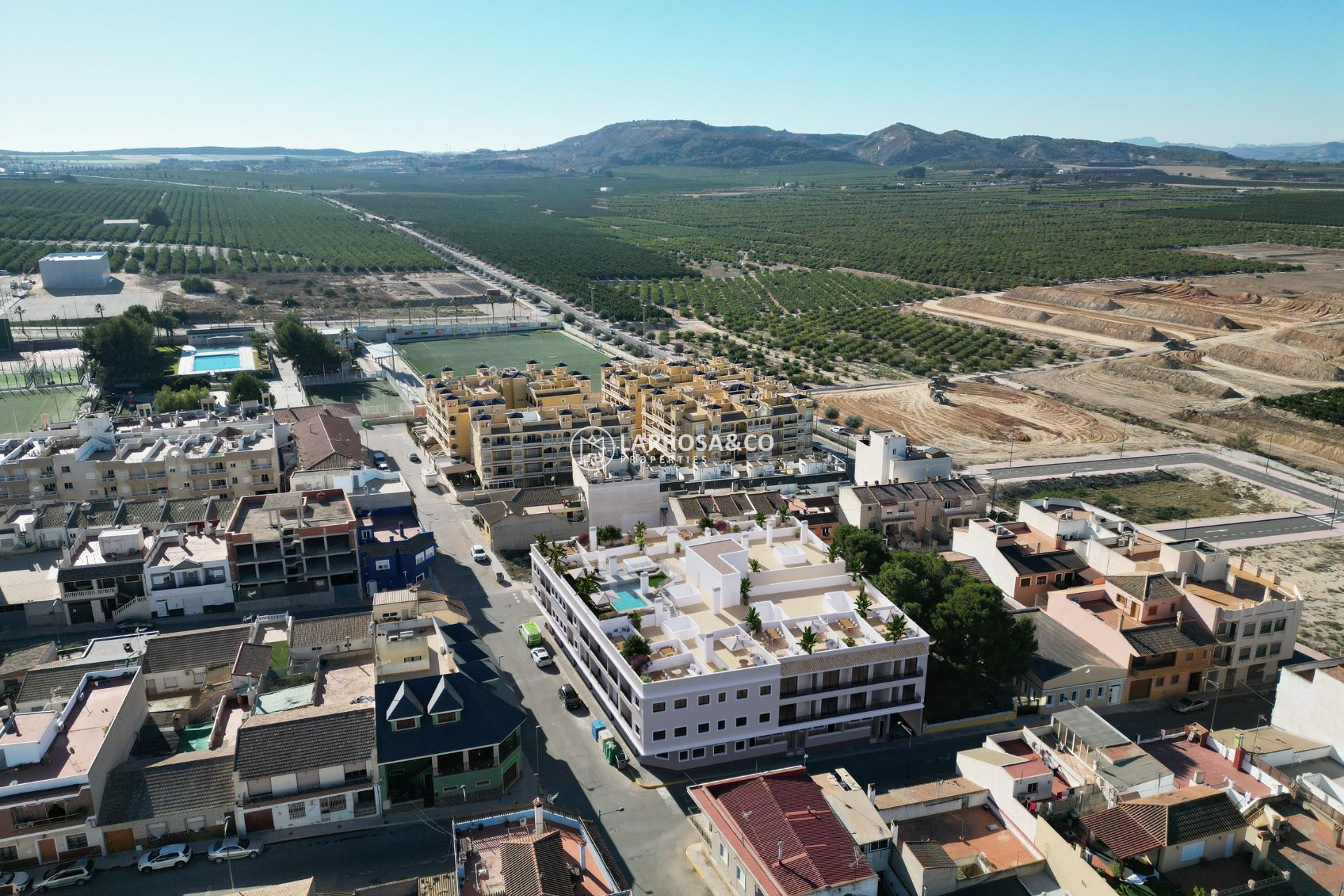 New build - Penthouse  - Algorfa - Pueblo