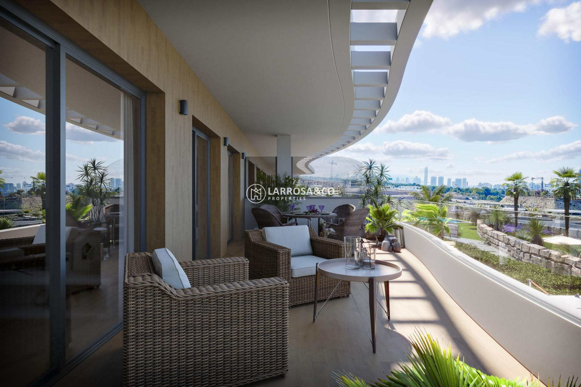 New build - Penthouse  - Finestrat - Campana garden