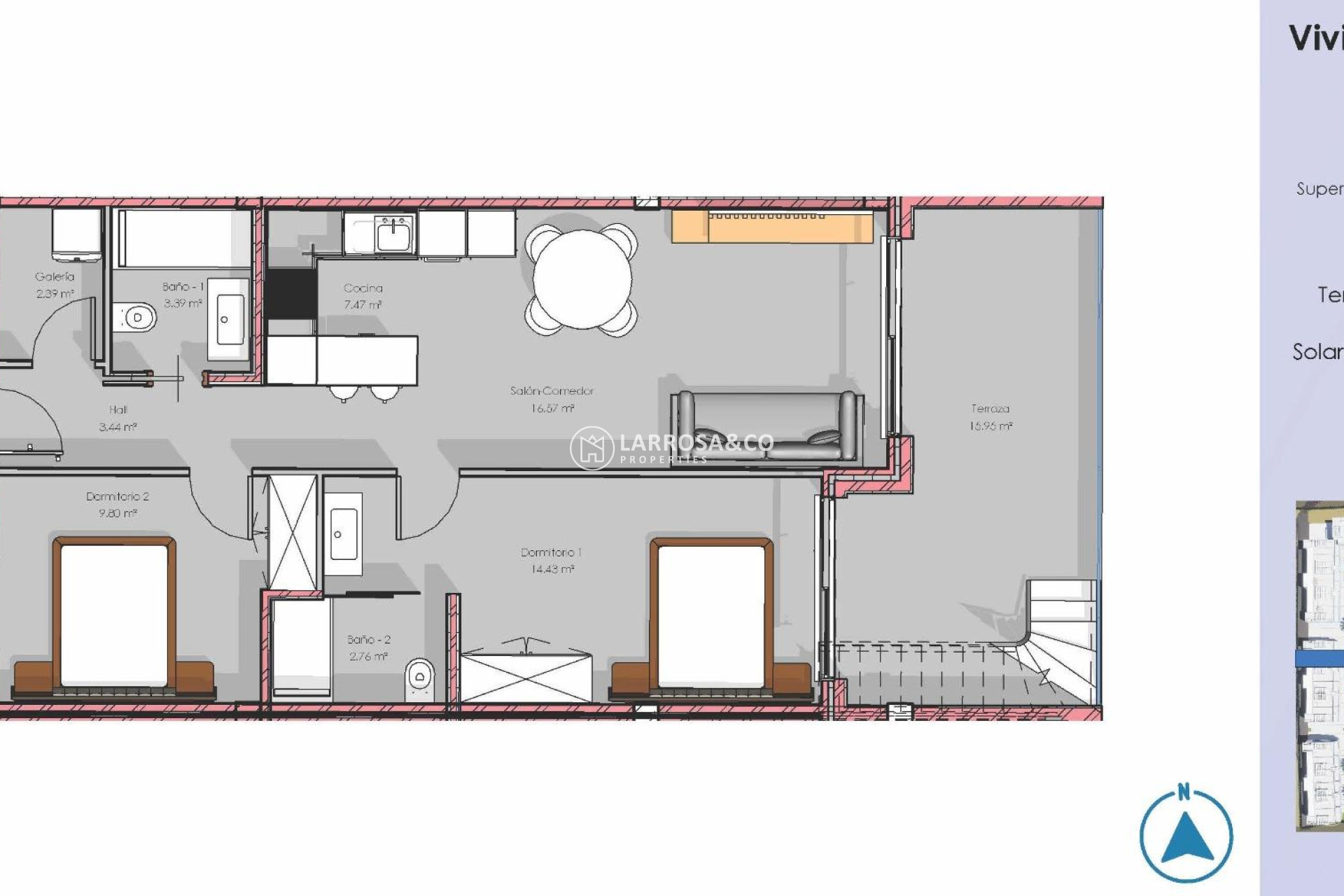 New build - Penthouse  - Guardamar del Segura - El Raso