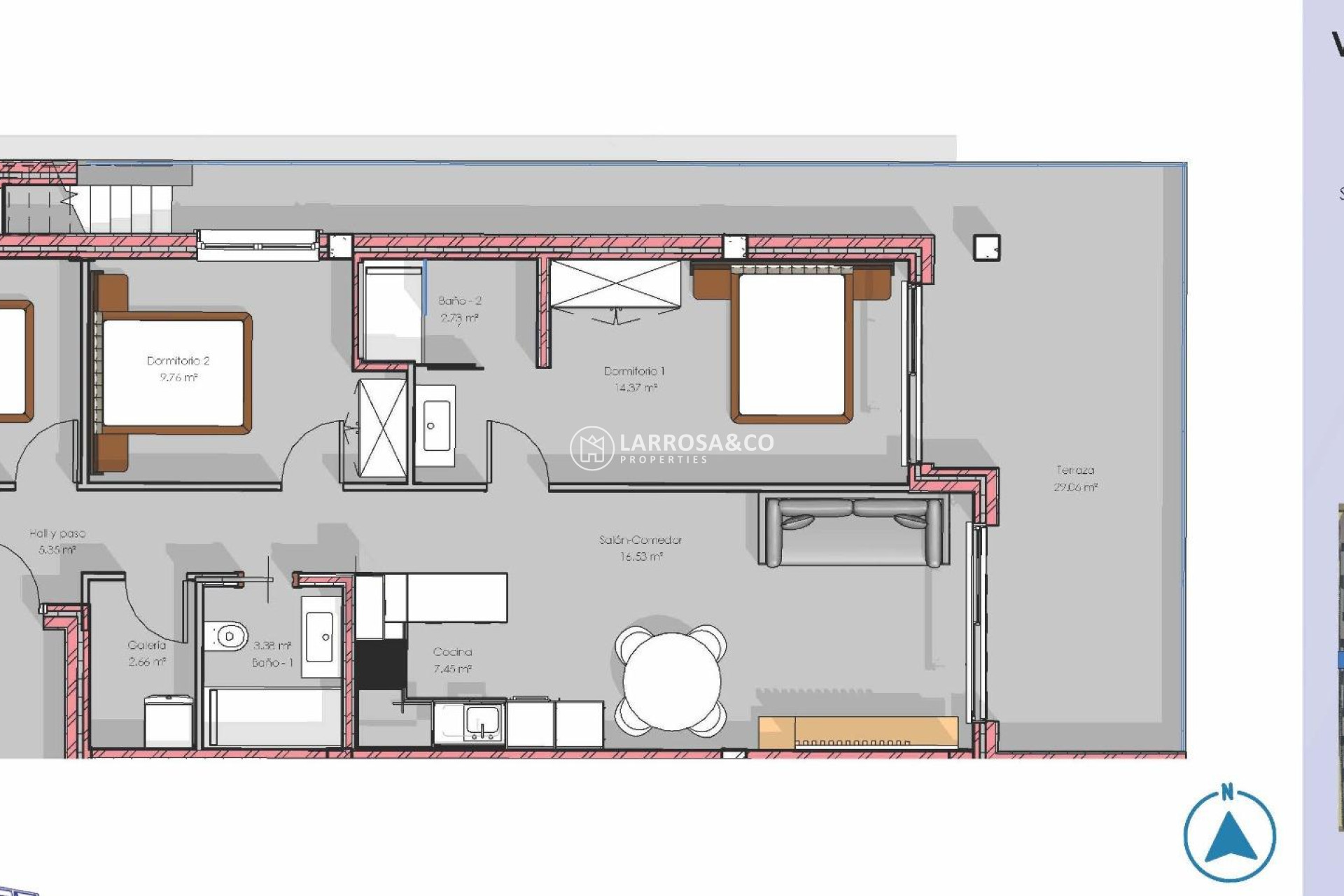New build - Penthouse  - Guardamar del Segura - El Raso
