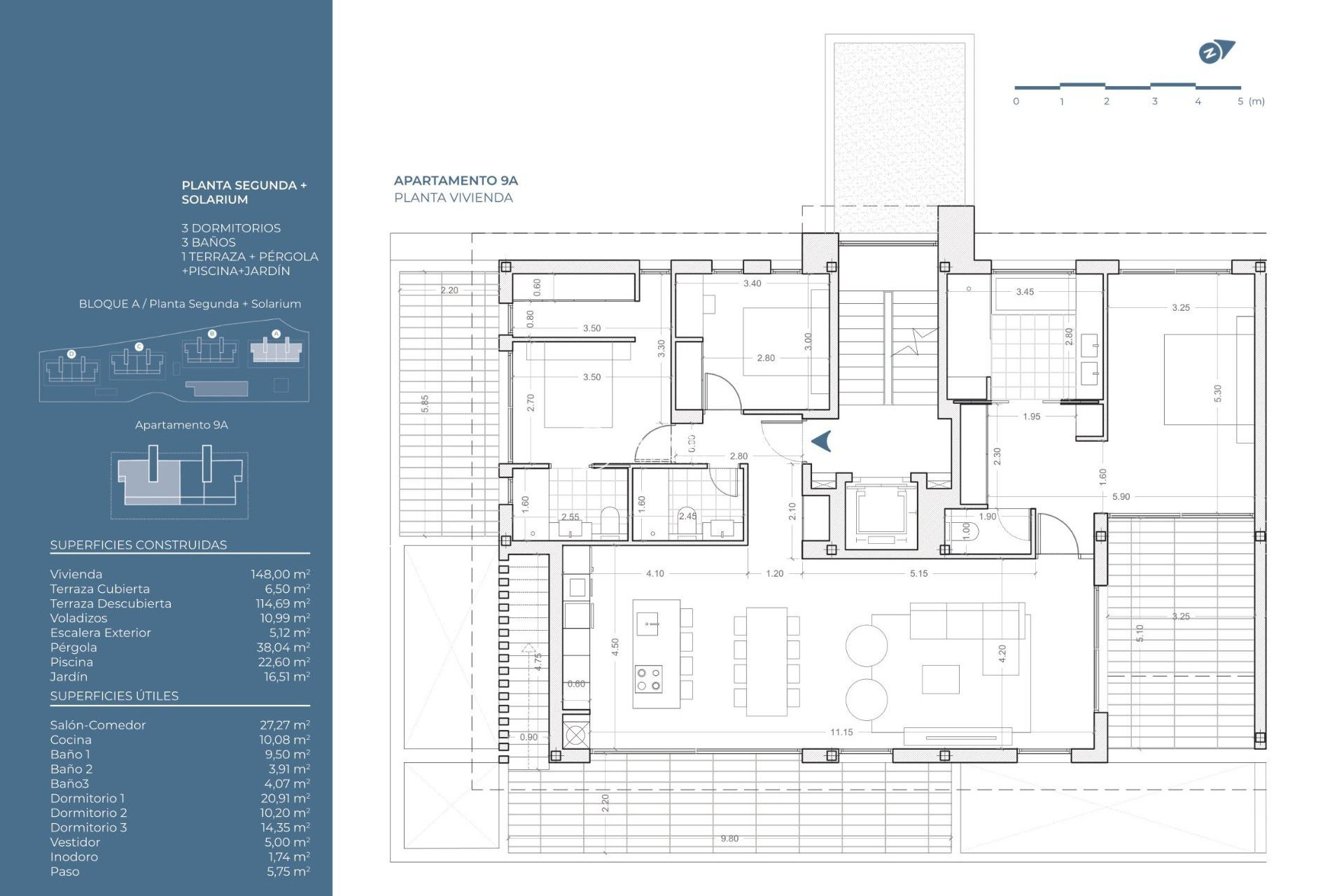 New build - Penthouse  - La Nucia - Puerto Azul