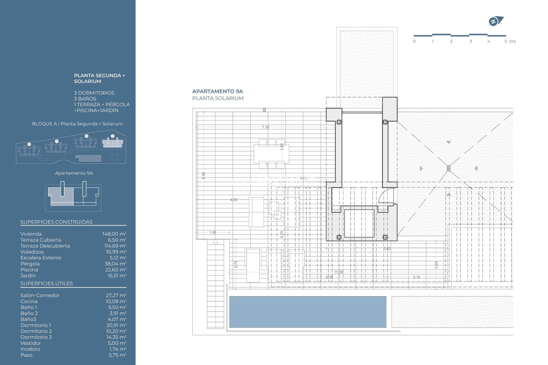 New build - Penthouse  - La Nucia - Puerto Azul