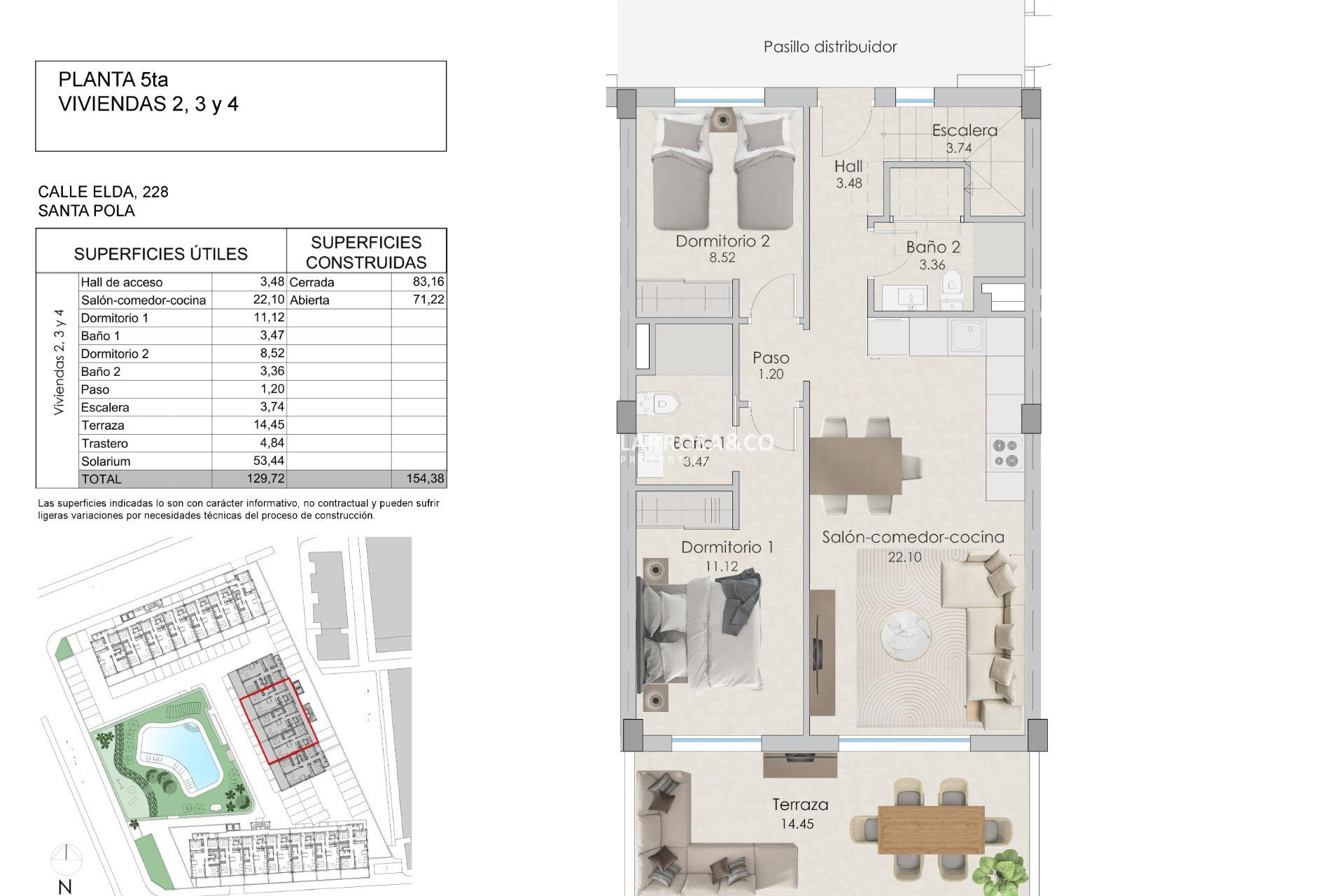 New build - Penthouse  - Santa Pola - Playa Tamarit