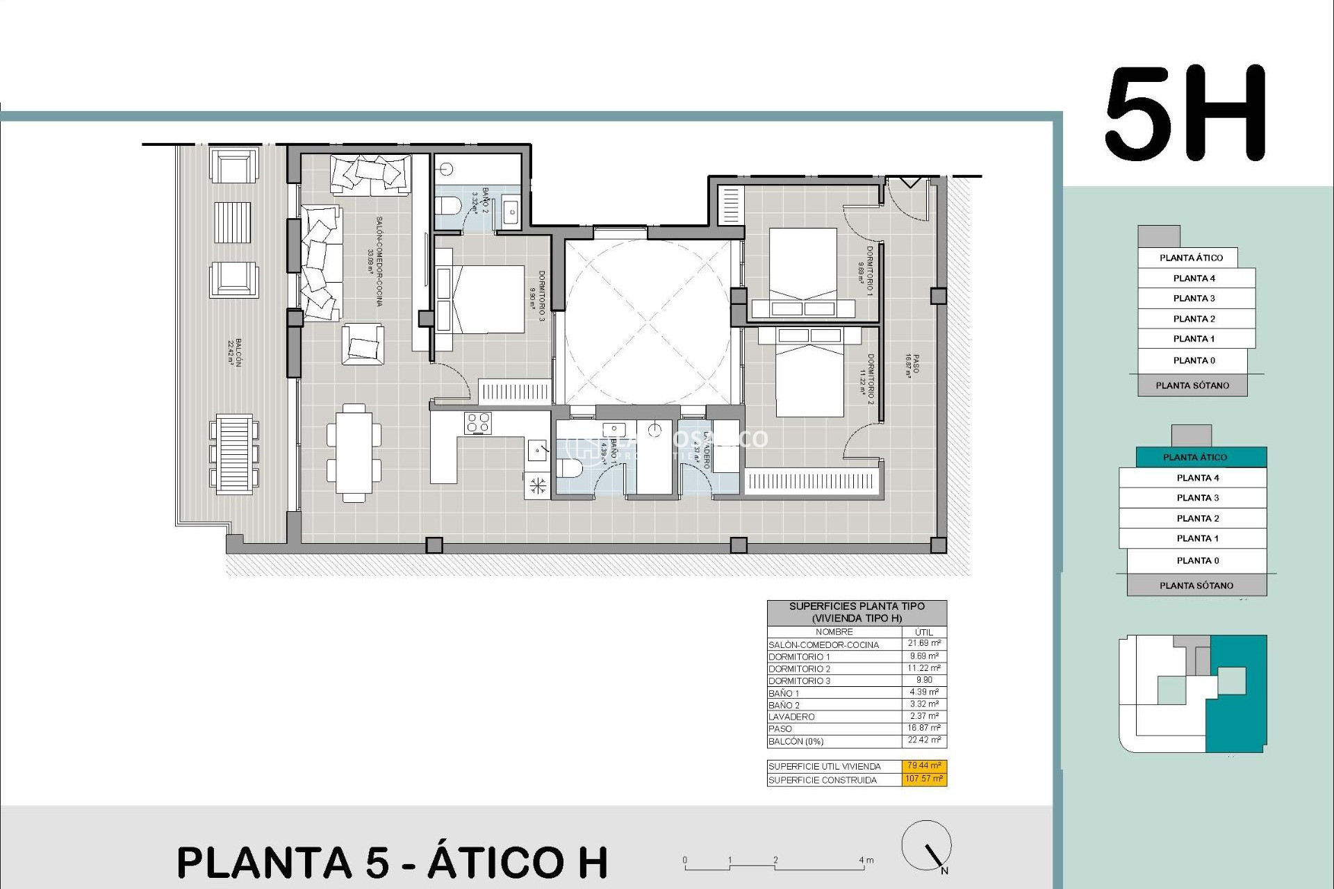 New build - Penthouse  - Torrevieja - El acequión