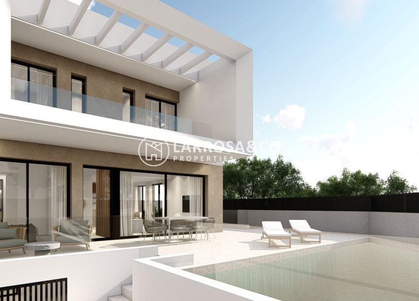 New build - Semi-detached house - Dolores - San Juan Alicante