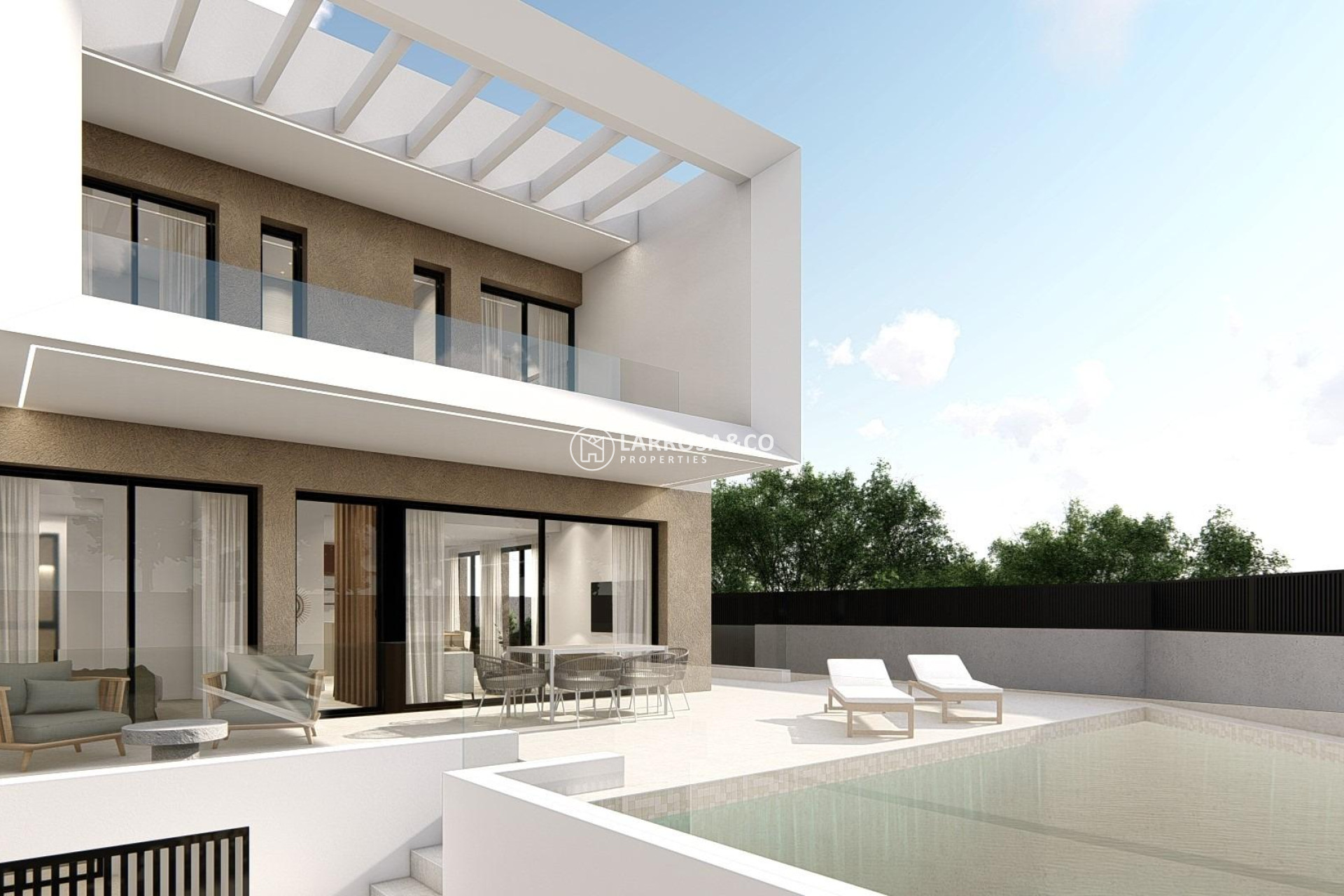 New build - Semi-detached house - Dolores - San Juan Alicante