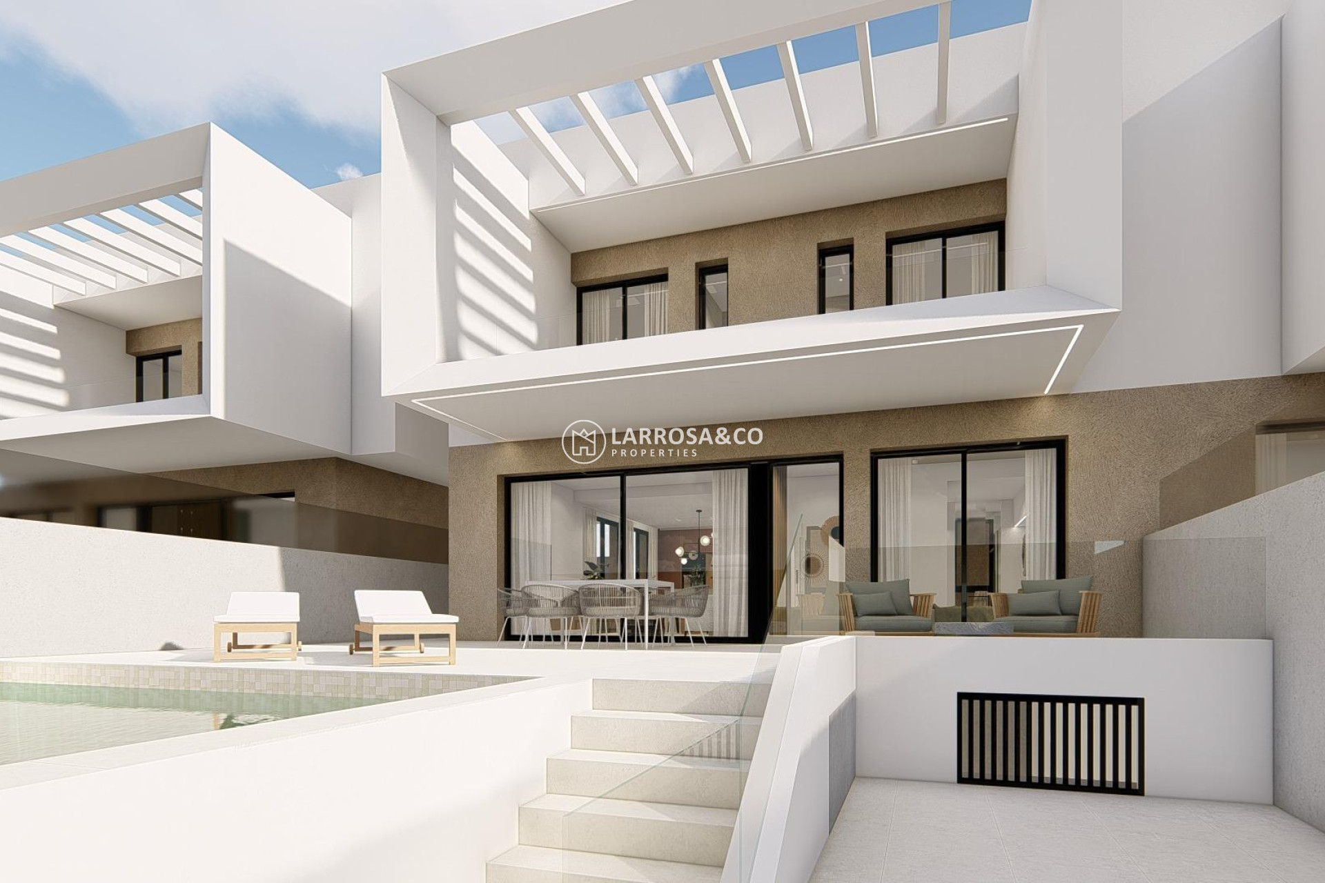 New build - Semi-detached house - Dolores - San Juan Alicante