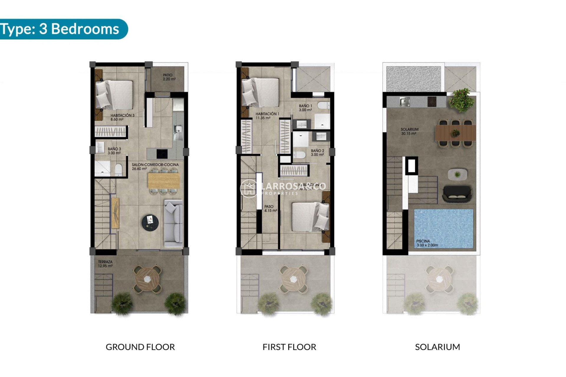 New build - Semi-detached house - Dolores - Sector 2