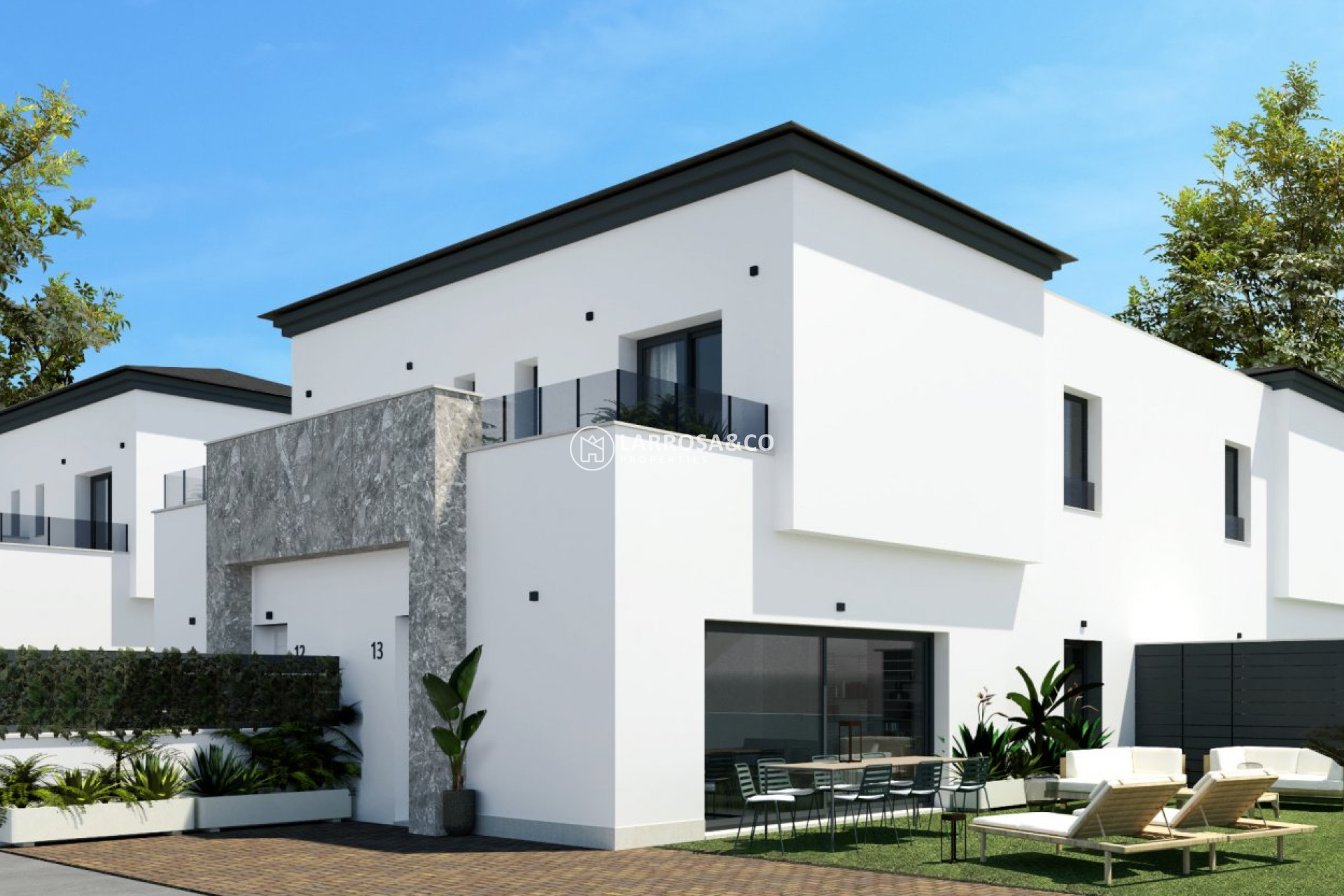 New build - Semi-detached house - Gran Alacant - Centro comercial ga