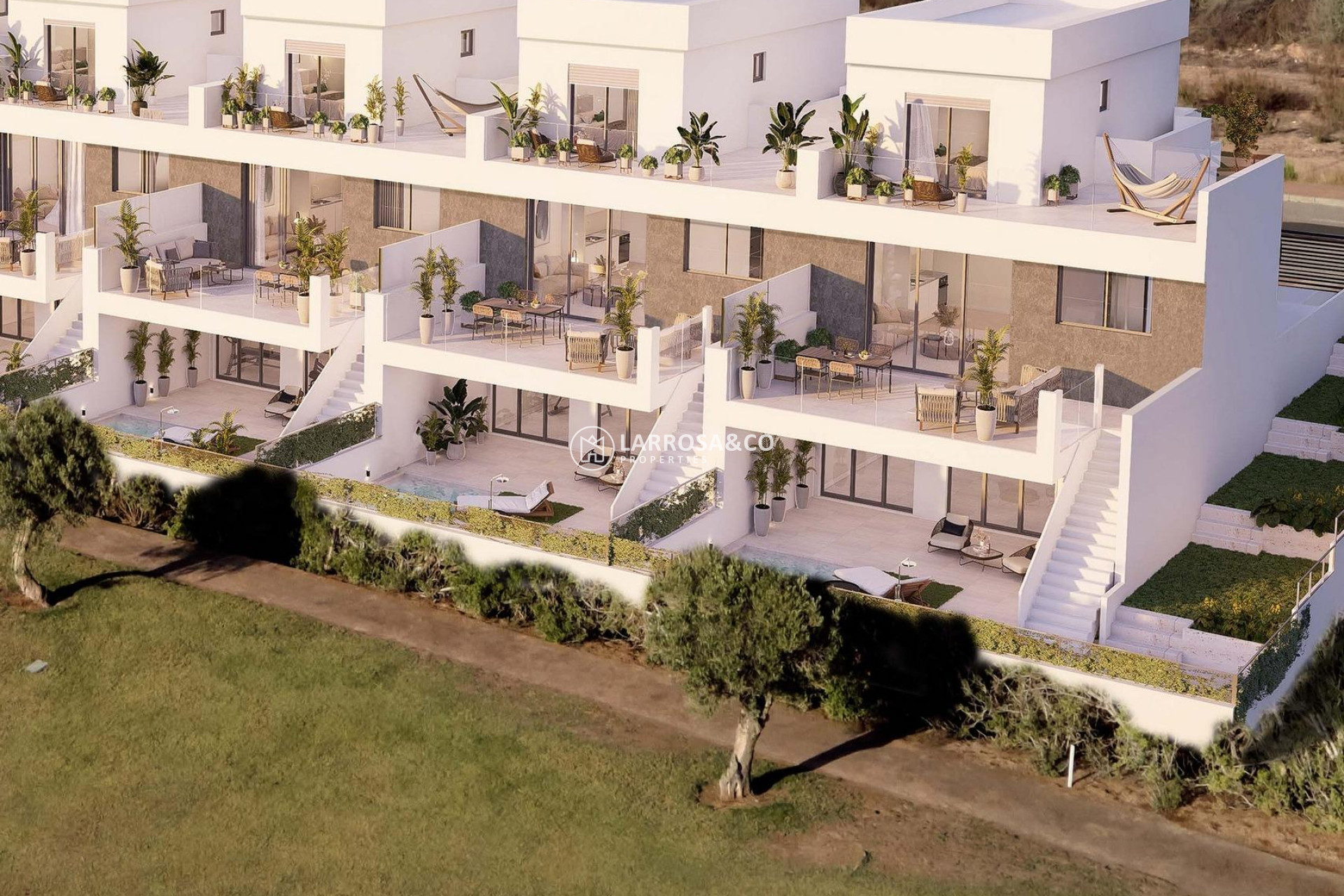 New build - Semi-detached house - Los Alcázares - Serena Golf