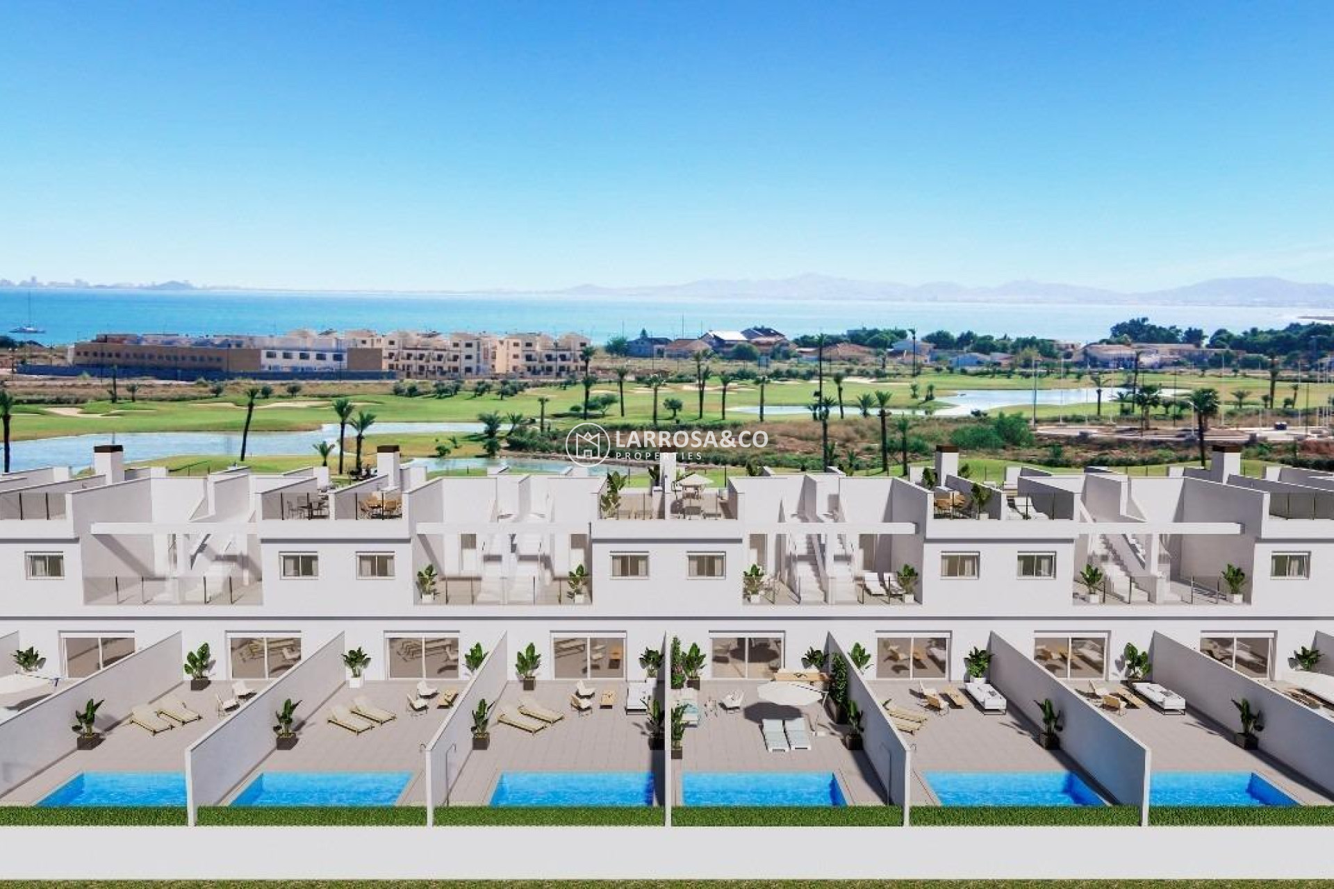 New build - Semi-detached house - Los Alcázares - Serena Golf