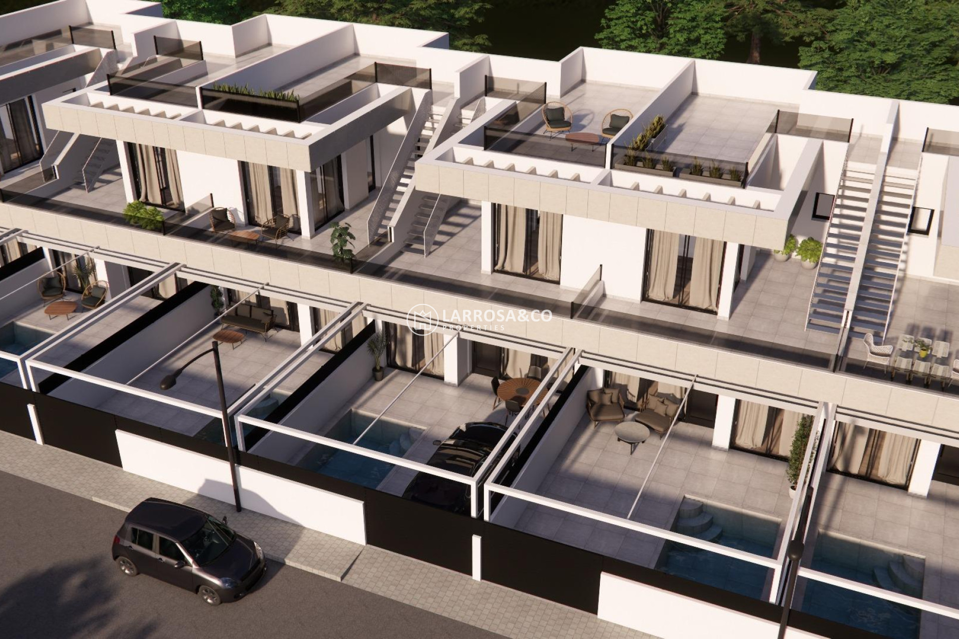 New build - Semi-detached house - Rojales - Pueblo