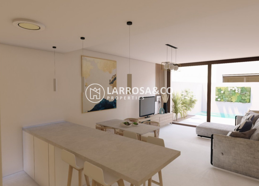 New build - Semi-detached house - San Javier - pueblo