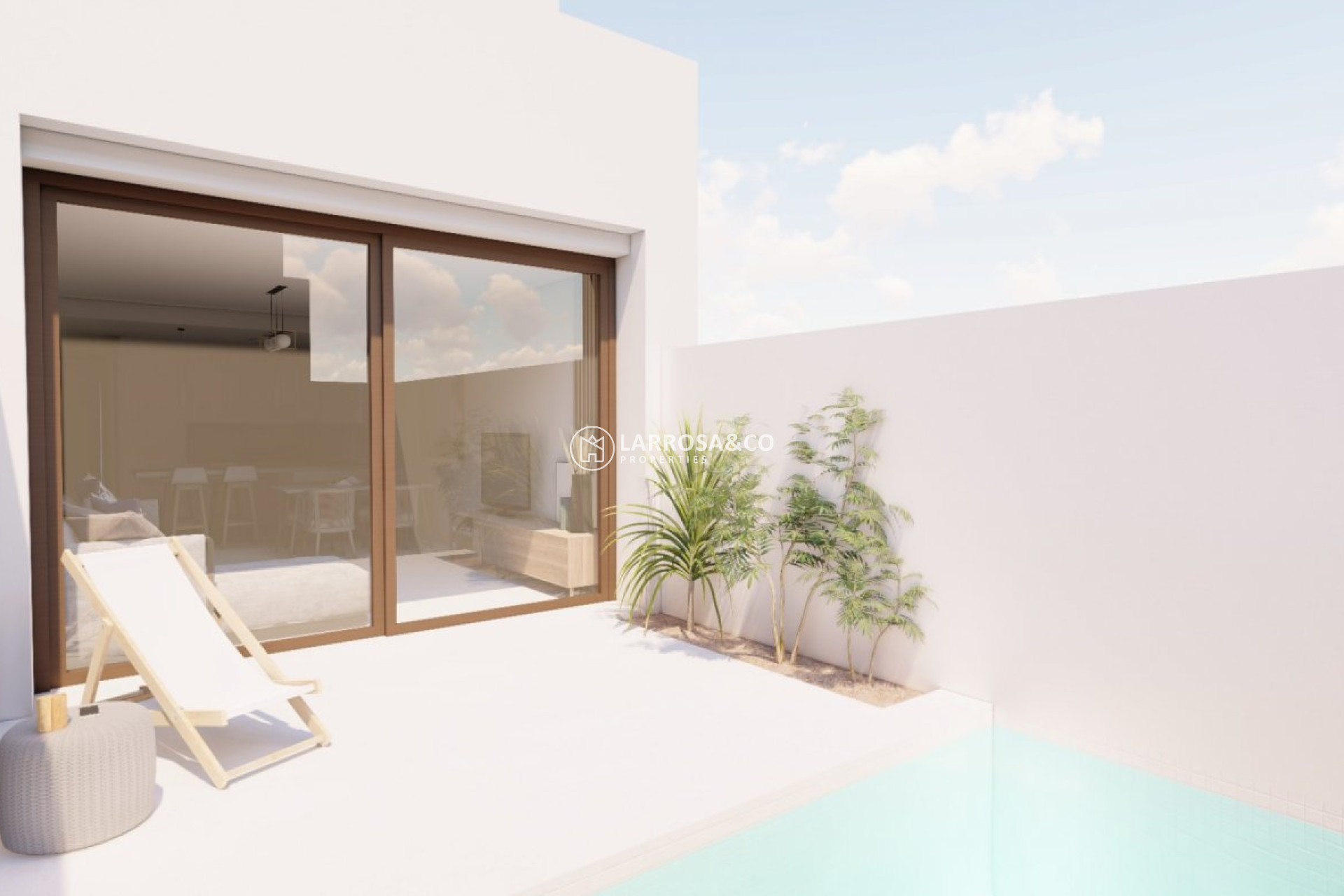 New build - Semi-detached house - San Javier - pueblo