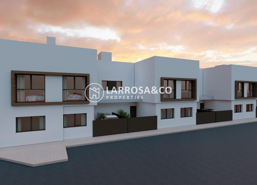 New build - Semi-detached house - San Javier - pueblo