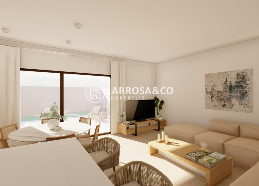 New build - Semi-detached house - San Javier - pueblo