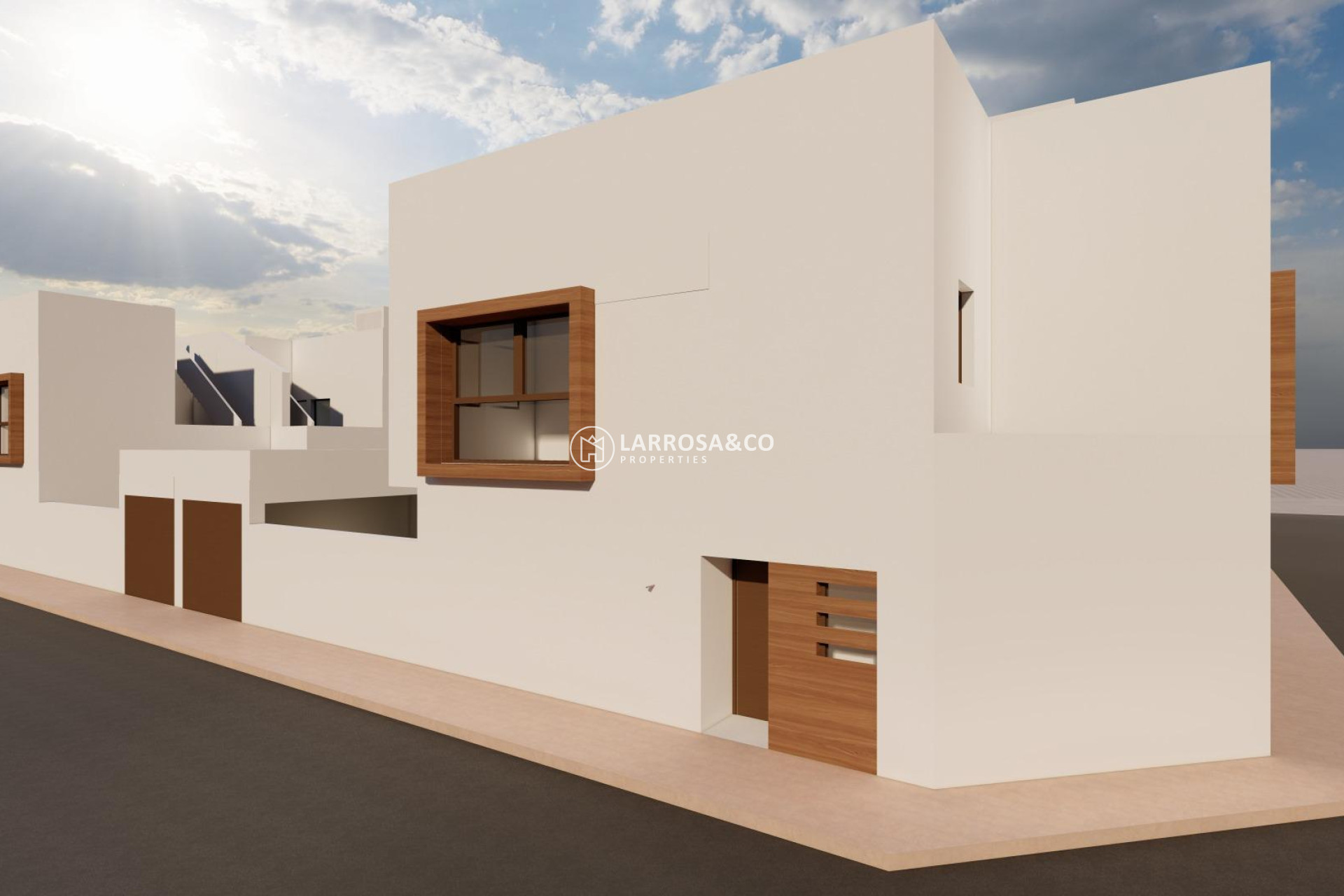 New build - Semi-detached house - San Javier - pueblo
