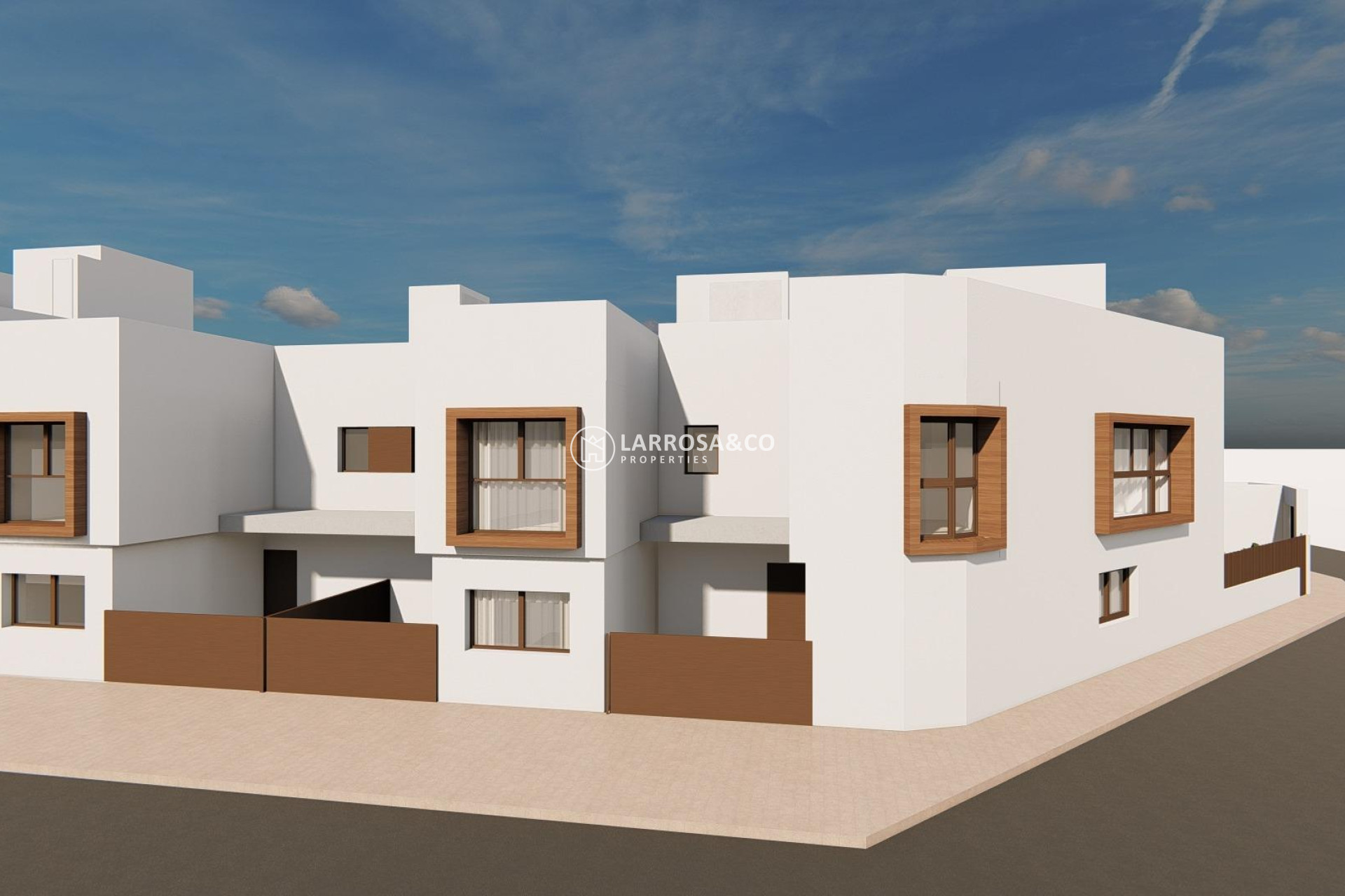 New build - Semi-detached house - San Javier - pueblo