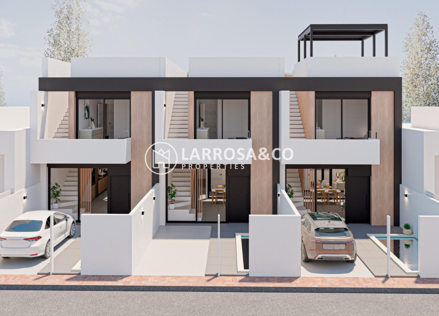 New build - Semi-detached house - San Pedro del Pinatar - Pueblo