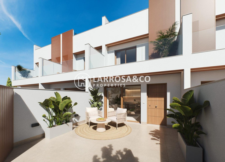 New build - Semi-detached house - San Pedro del Pinatar - Pueblo