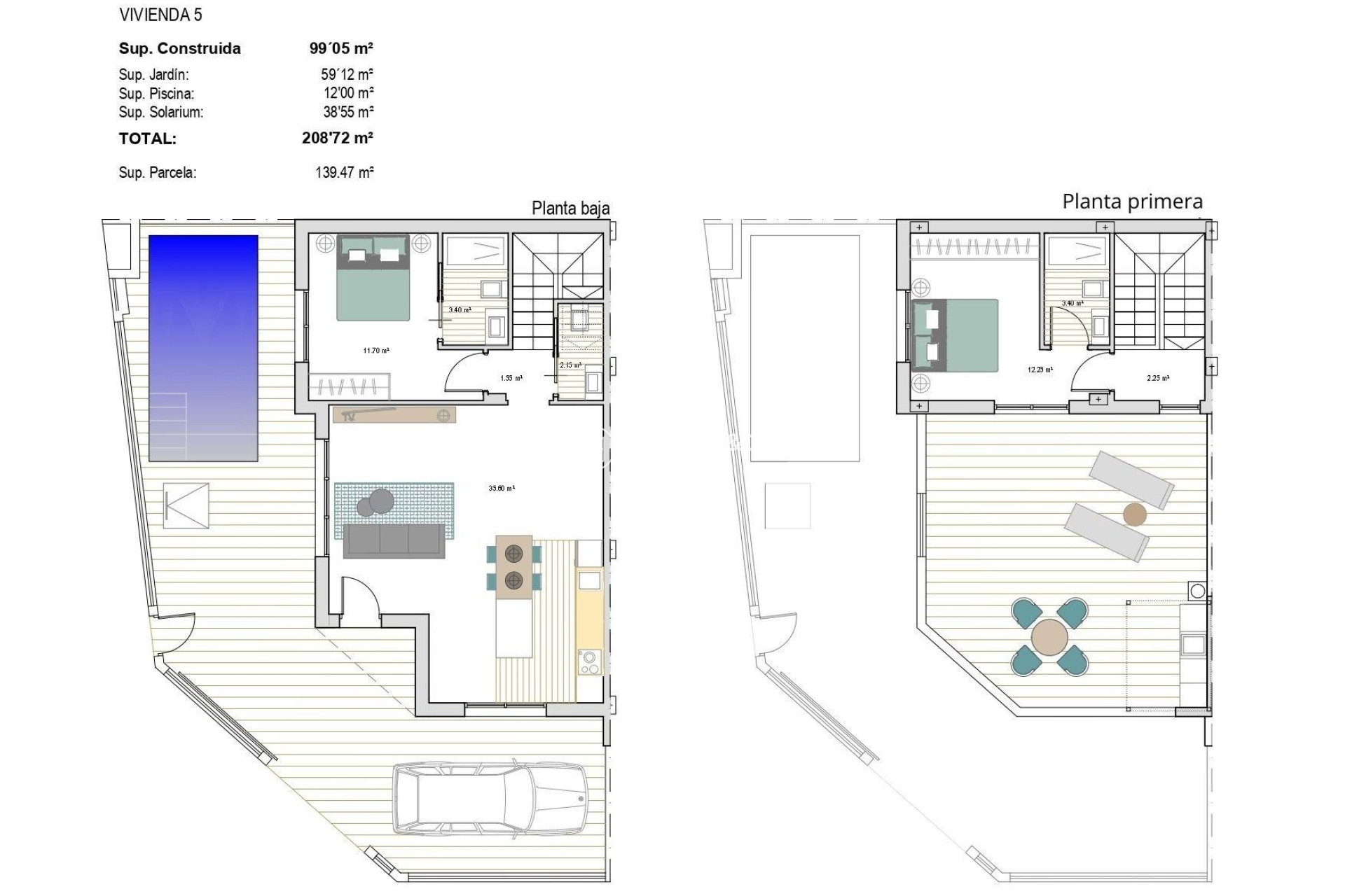 New build - Semi-detached house - Torre Pacheco - El Alba